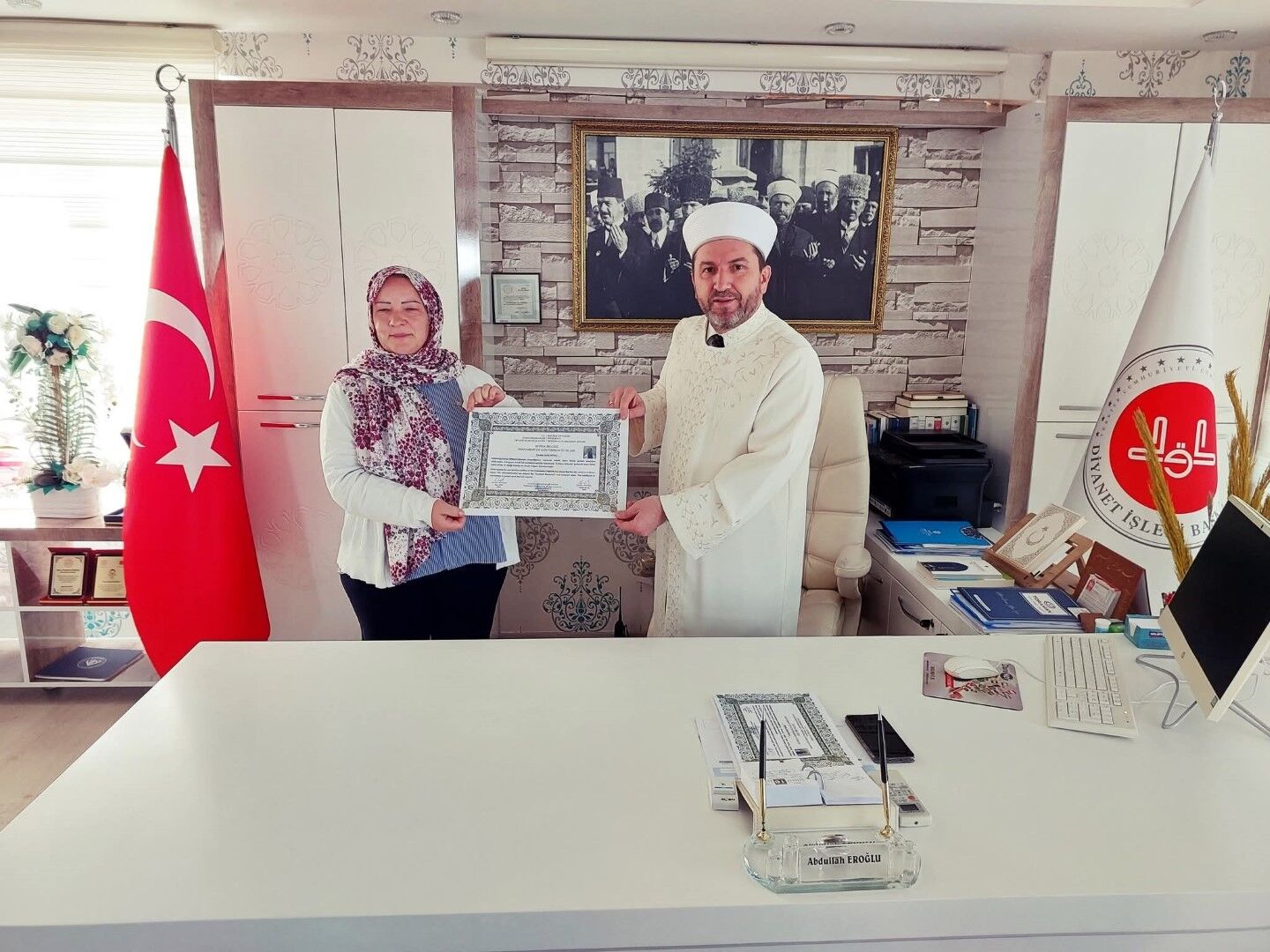 Alman Kadın Antalya’da Müslüman Oldu (2)