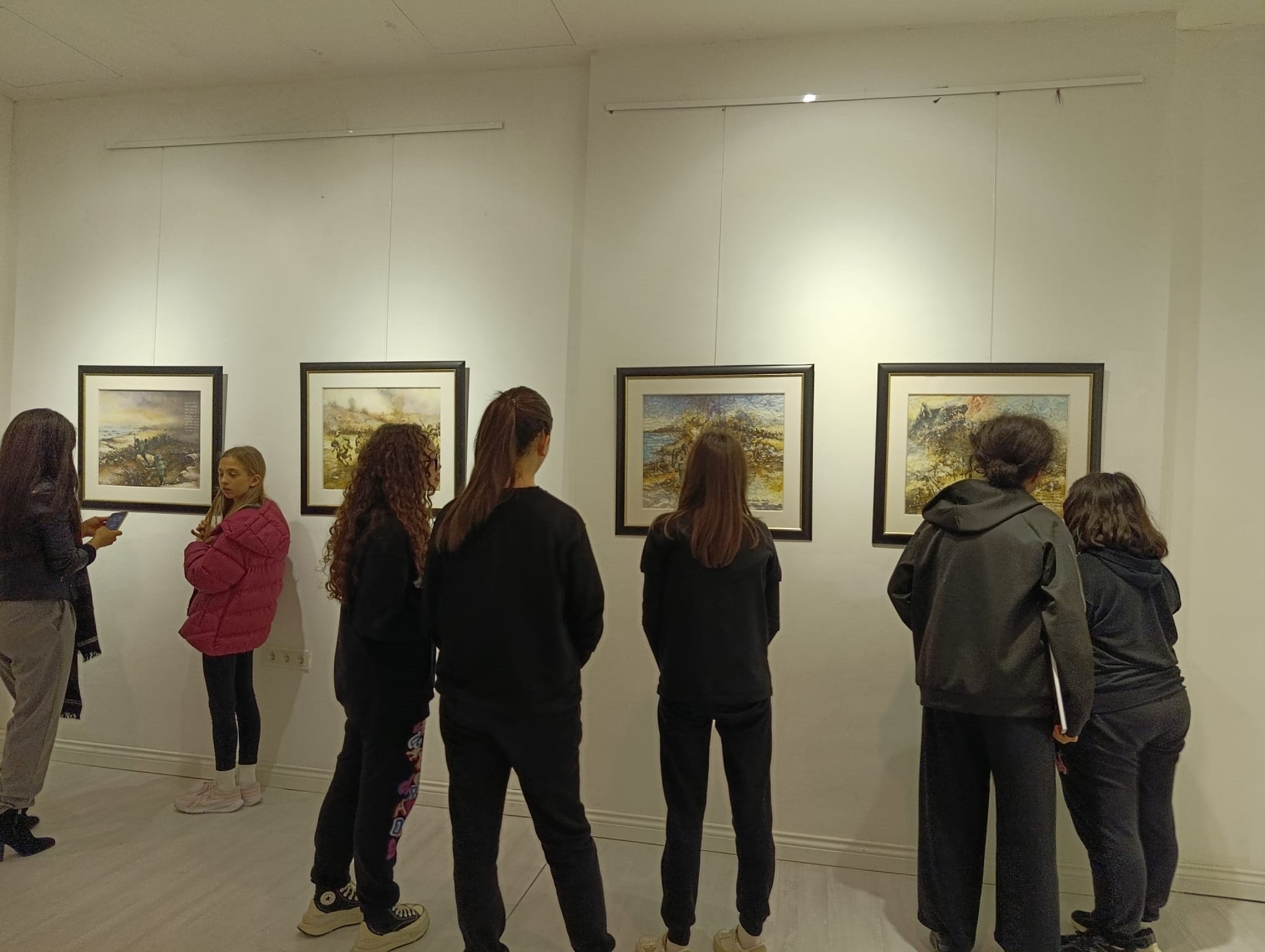 Antalya Da Canakkale Ruhu Suluboya Sergisi Acıldı (7)