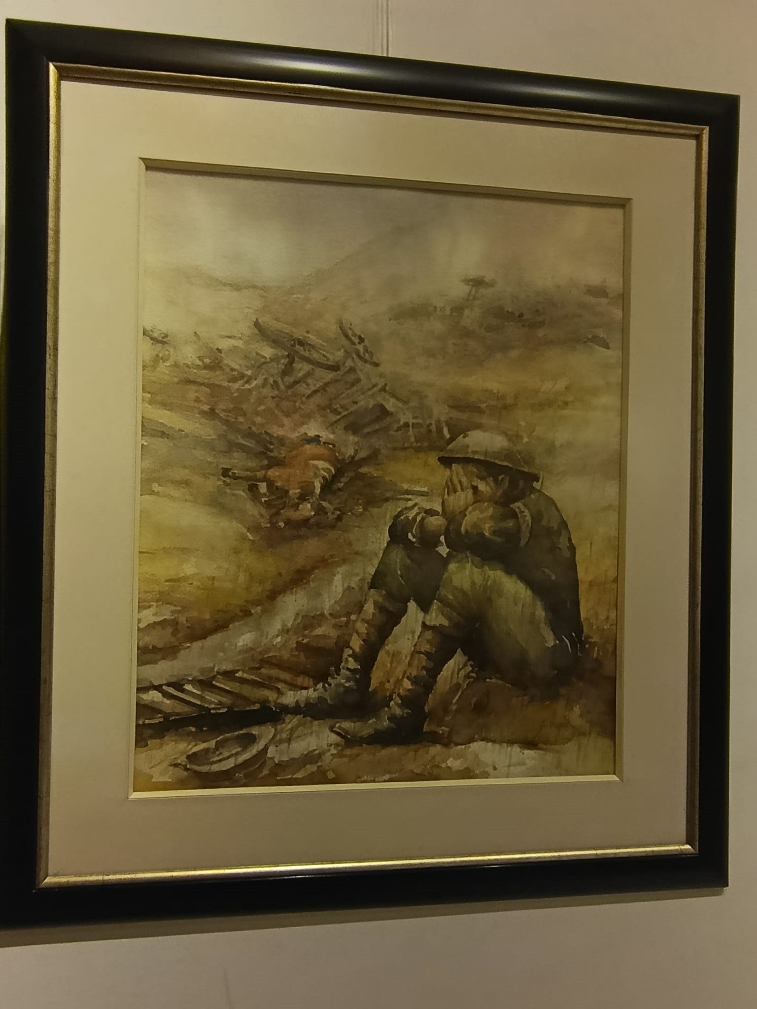 Antalya Da Canakkale Ruhu Suluboya Sergisi Acıldı (8)