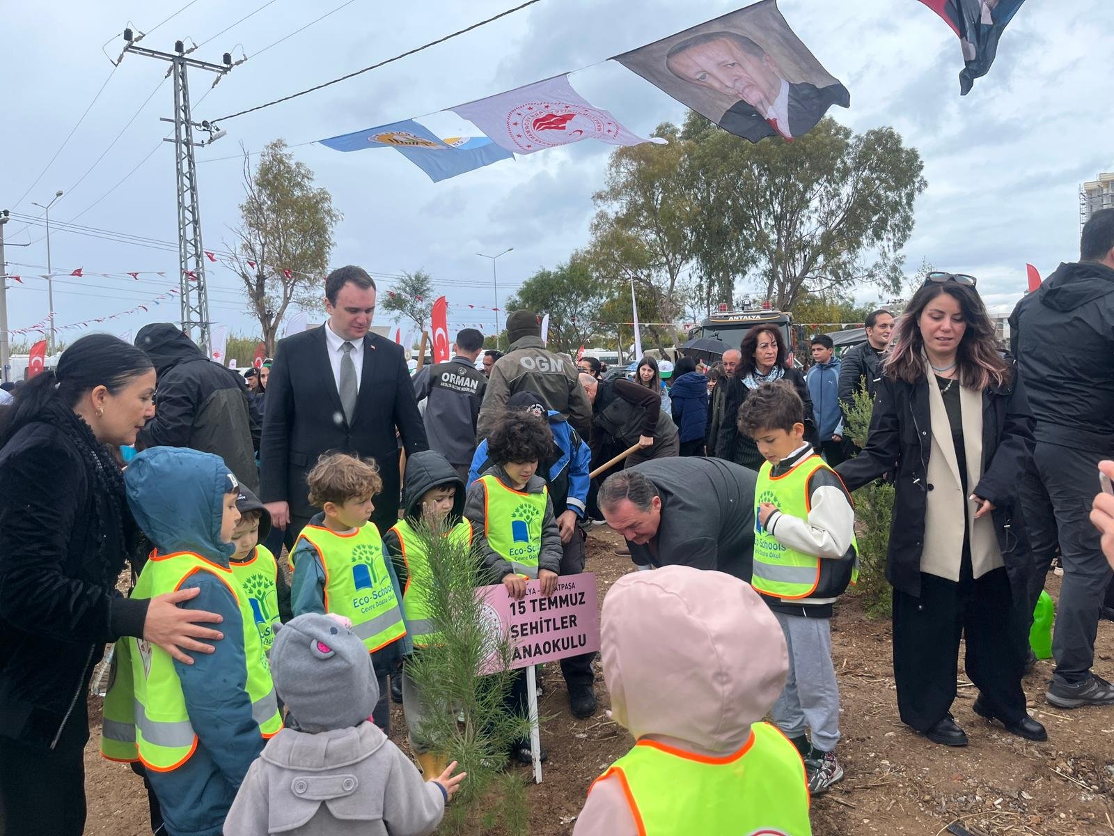 Antalyada 25 Bin Fidan Toprakla Buluştu (5)