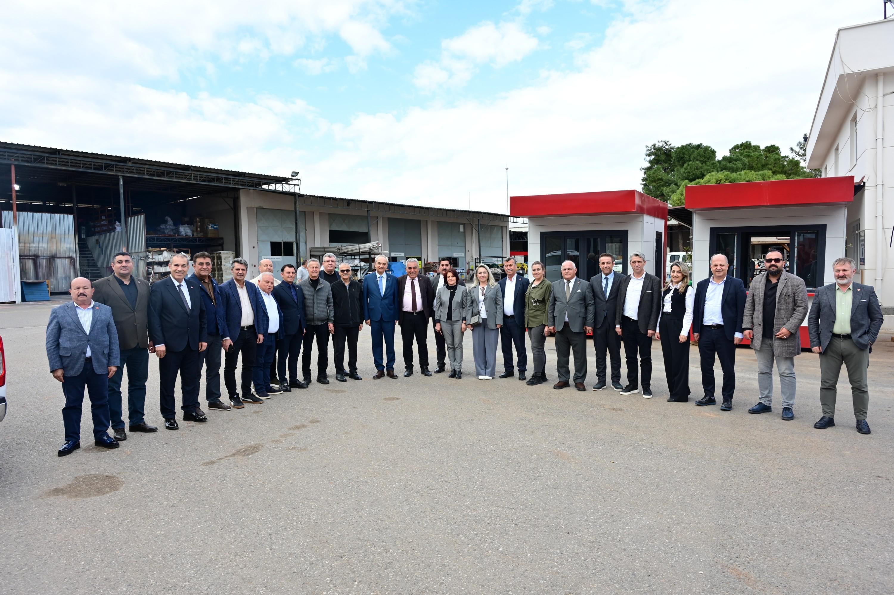 Antalya’da Chp, Ak Parti Ve Mhp’den Proje Incelemesi (6)