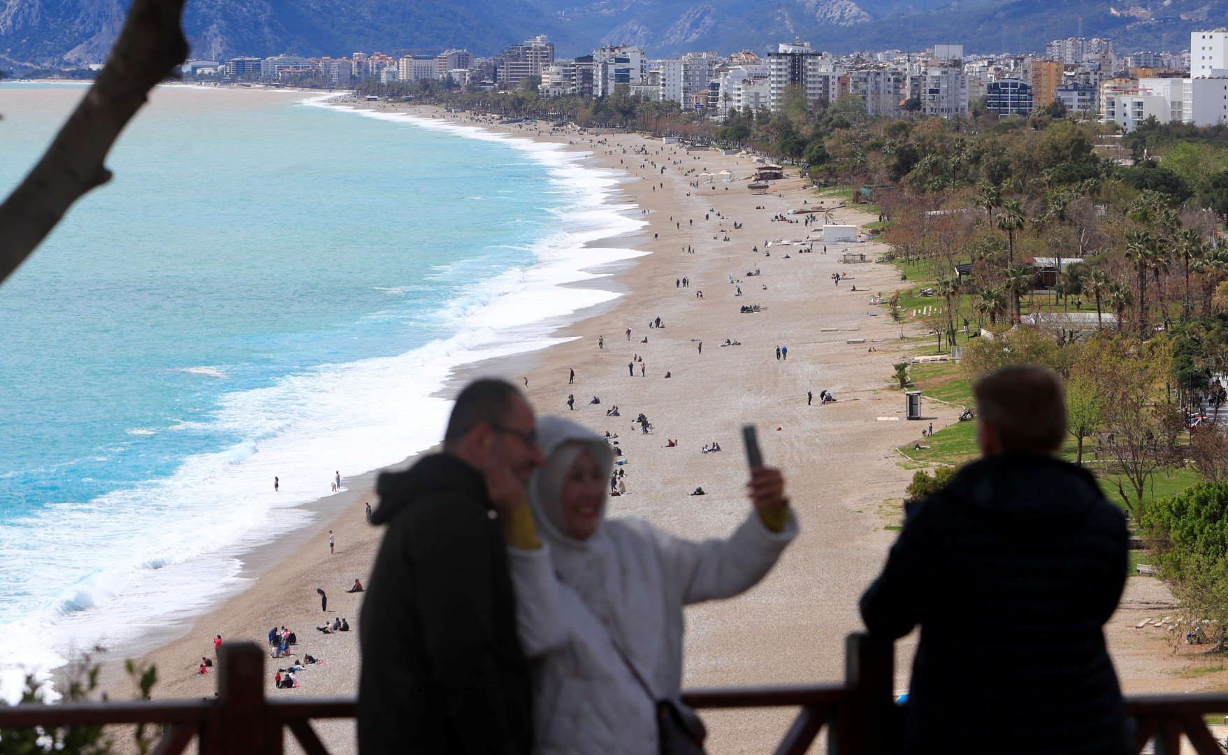 Antalya’da dört mevsim güzelliği büyüledi