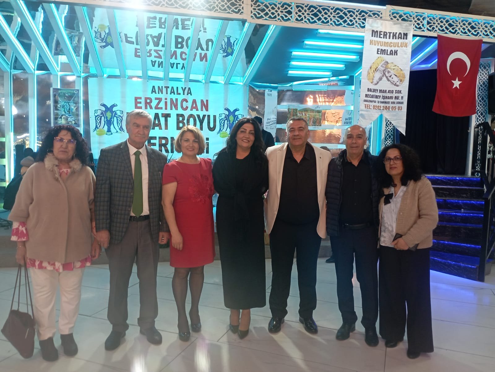 Antalya’da Erzincan rüzgarı esti: Dostluk ve dayanışma gecesi