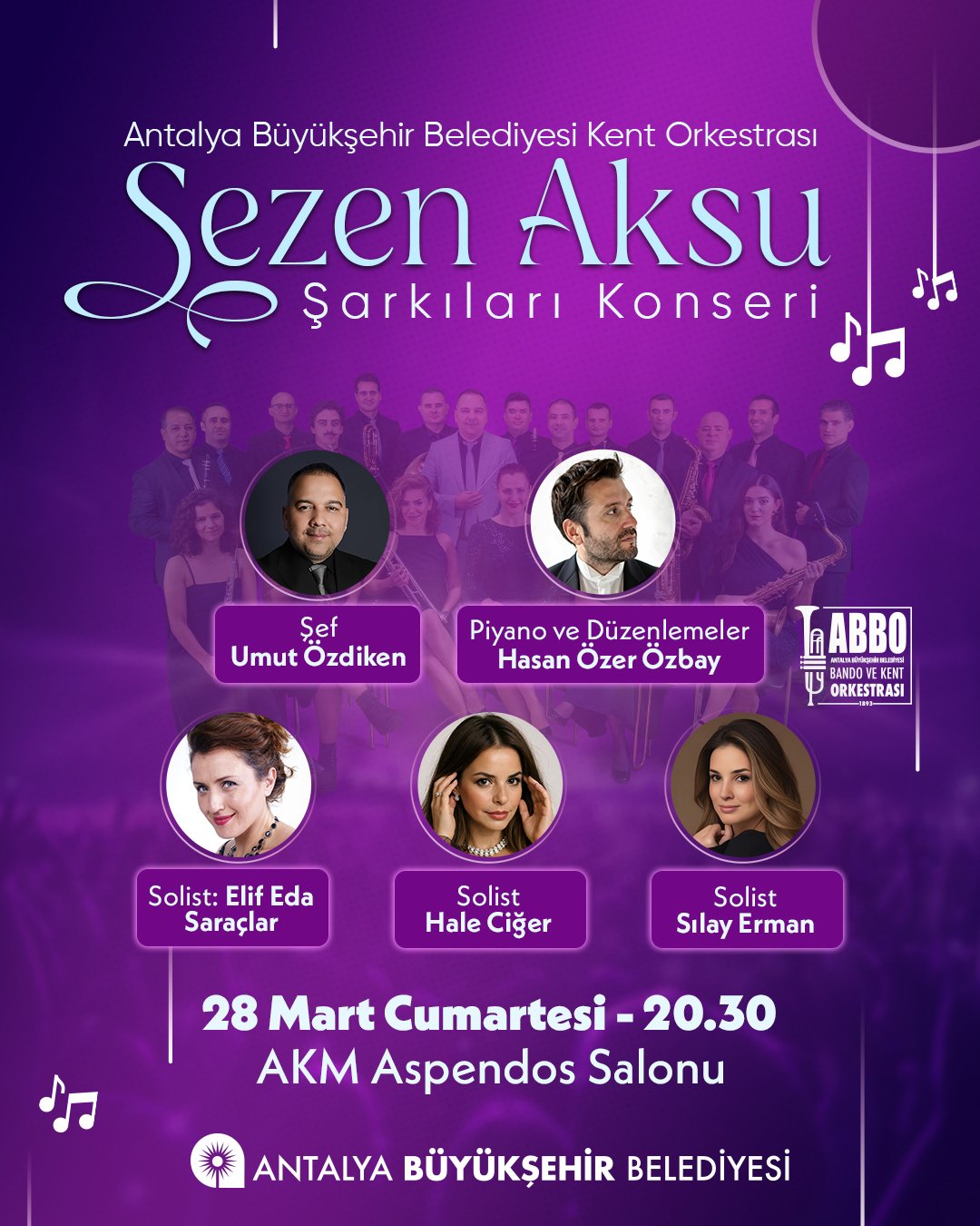 Antalya’da Sezen Aksu Şarkıları Konseri 28 Mart’ta (1)