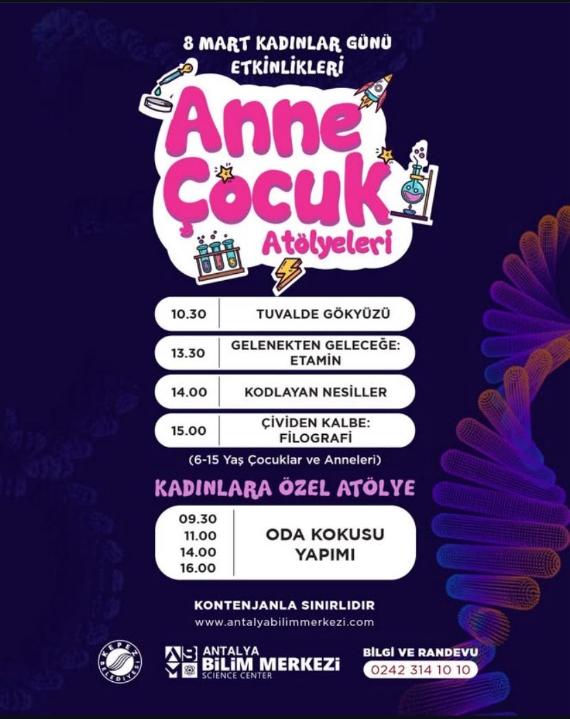 Antalya’daki 8 Mart Dünya Kadınlar Günü Etkinlikleri Belli Oldu (4)