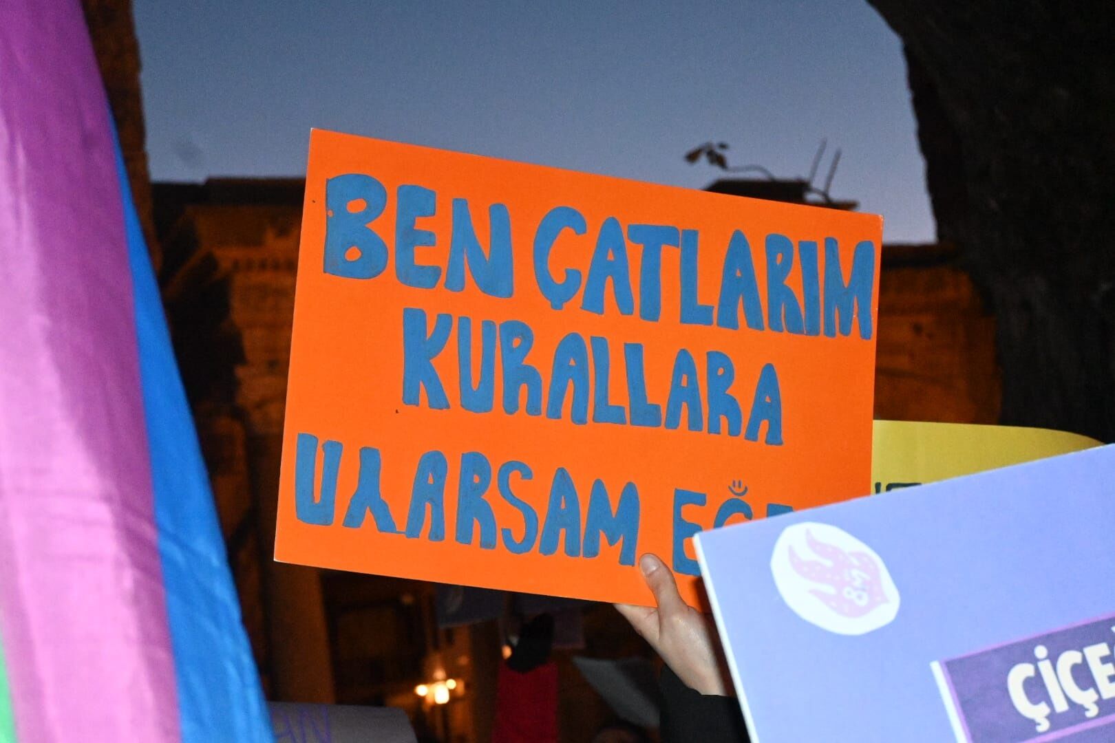 Antalya’daki 8 Mart Yürüyüşüne Polis Engeli (7)