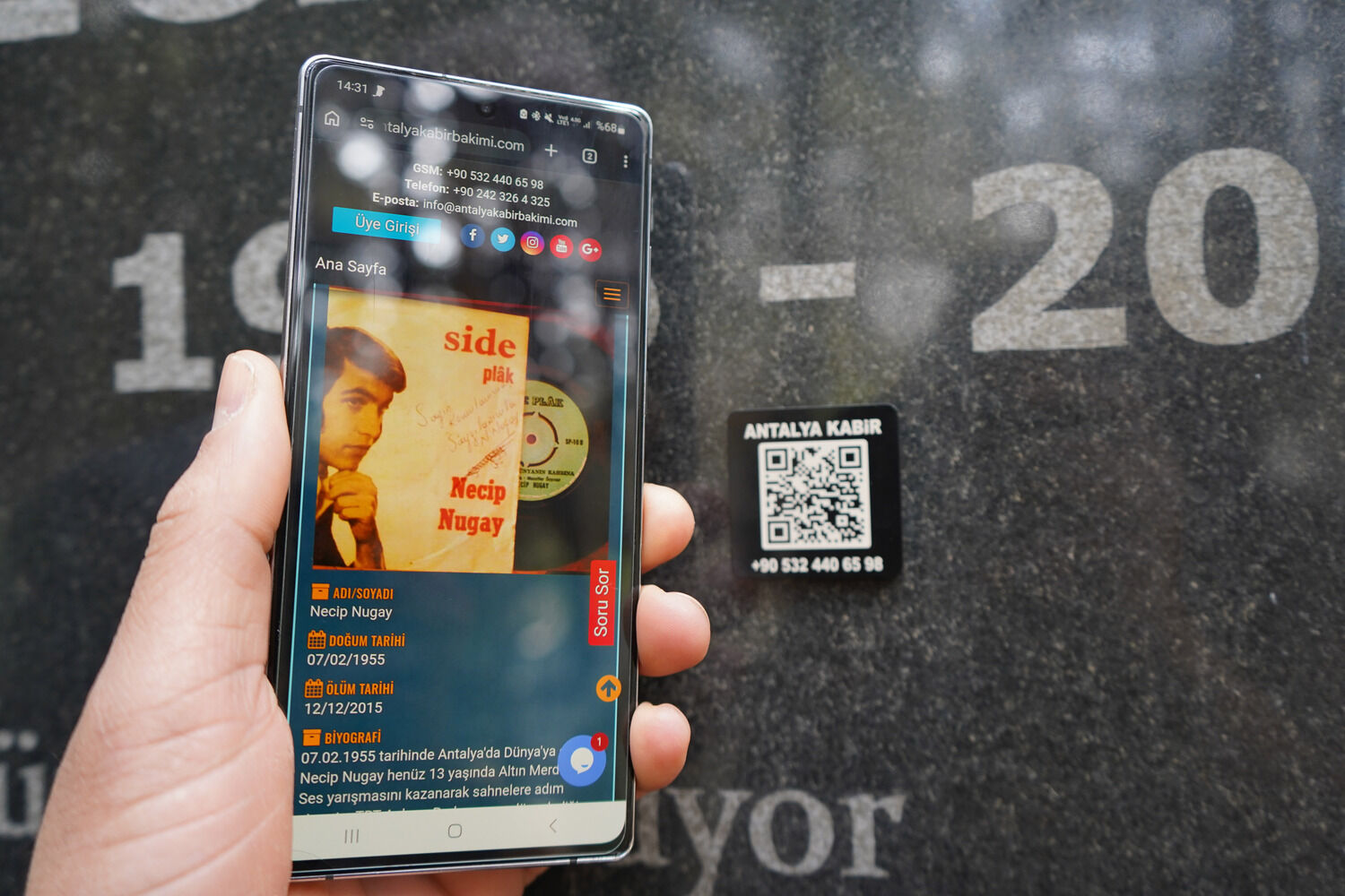 Antalya’daki Firma Çığır Açtı Mezarlık Ziyareti Ekrana Taşındı (2)