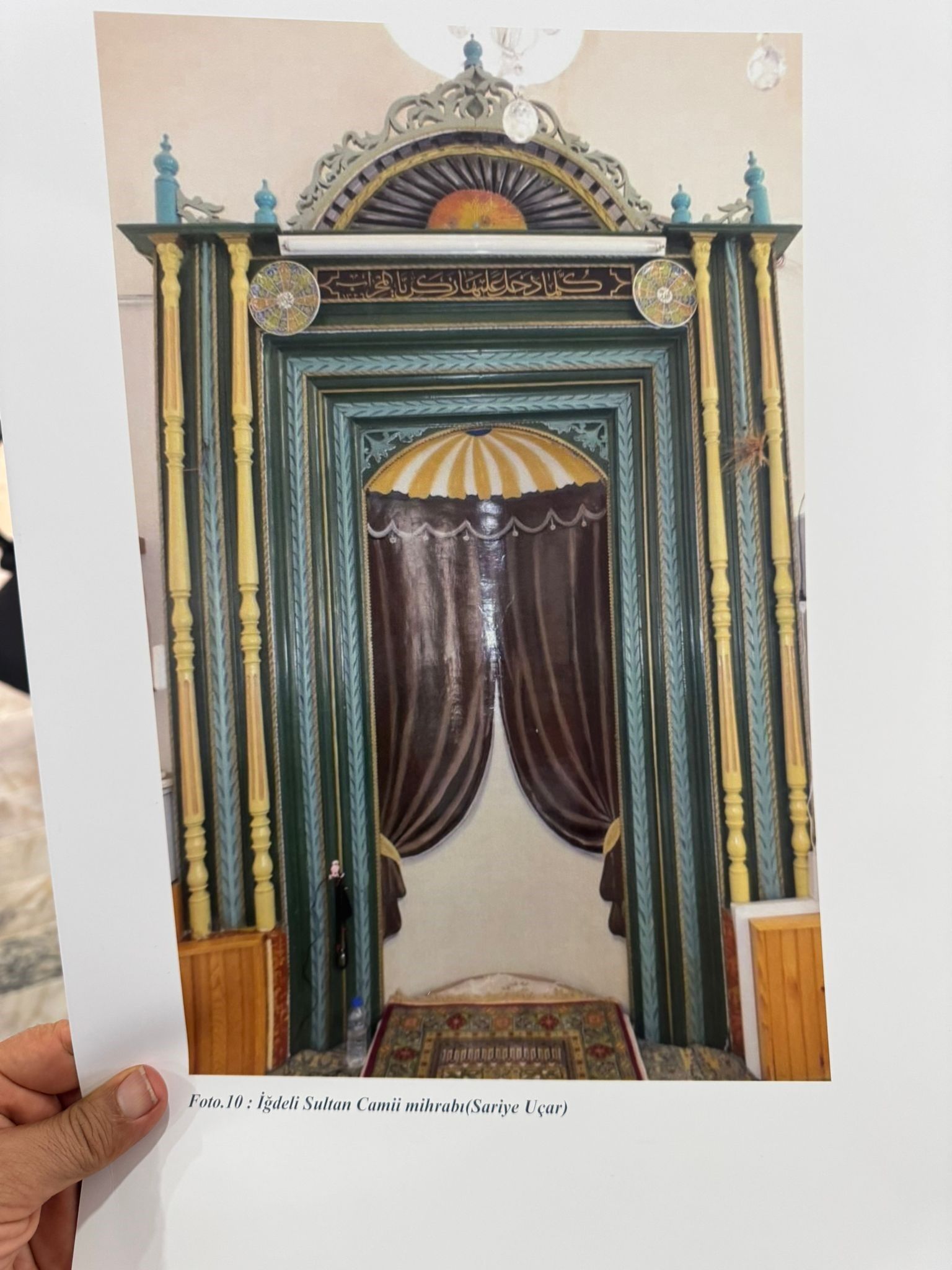 Antalya'daki Halı Dükkanında Dekor Olarak Kullanılan Tarihi Mihrap Konya'ya Dönüyor (3)