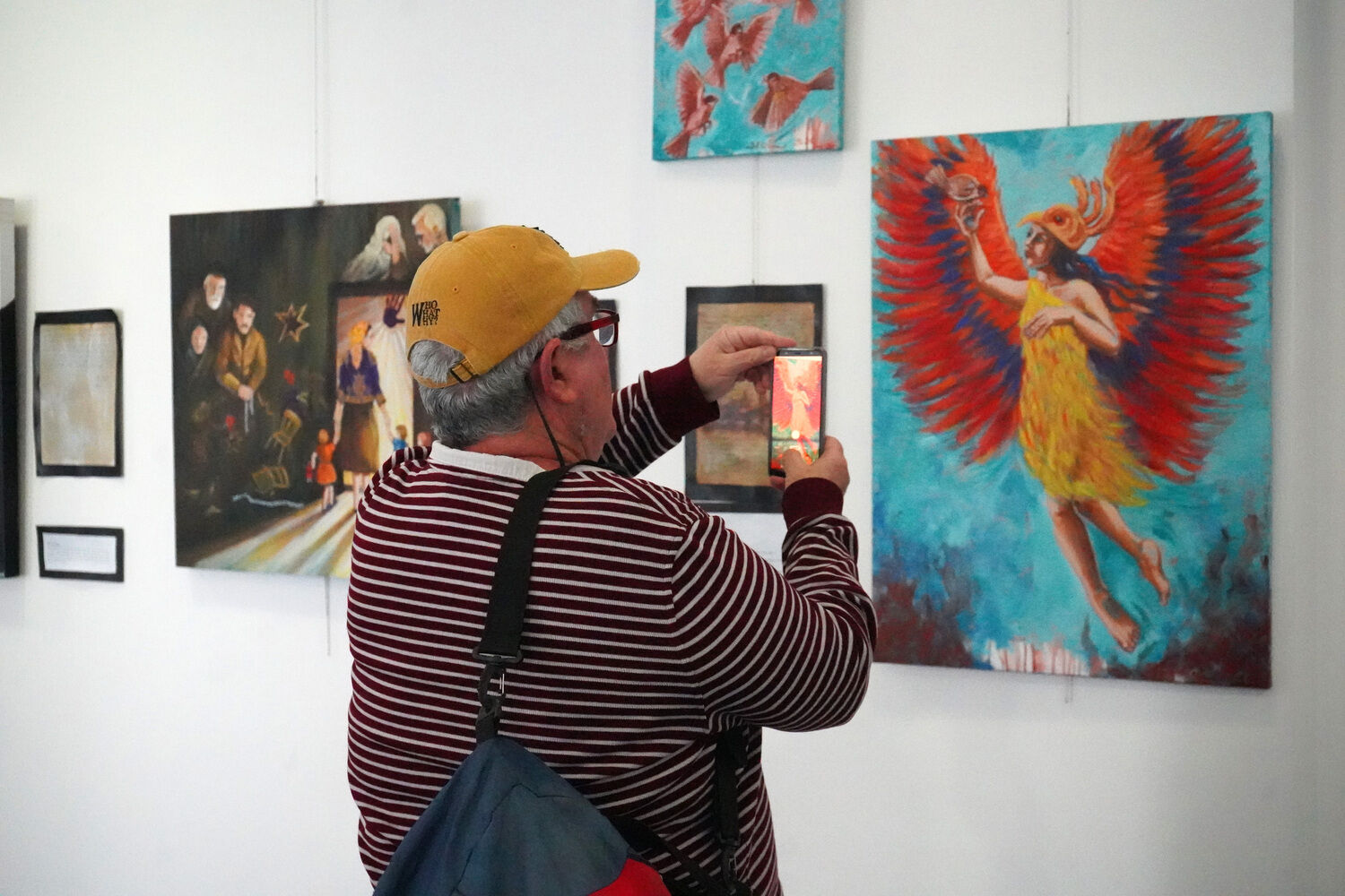 Antalyalı Kadınların Mektuplar Tuvale Yansıdı (3)