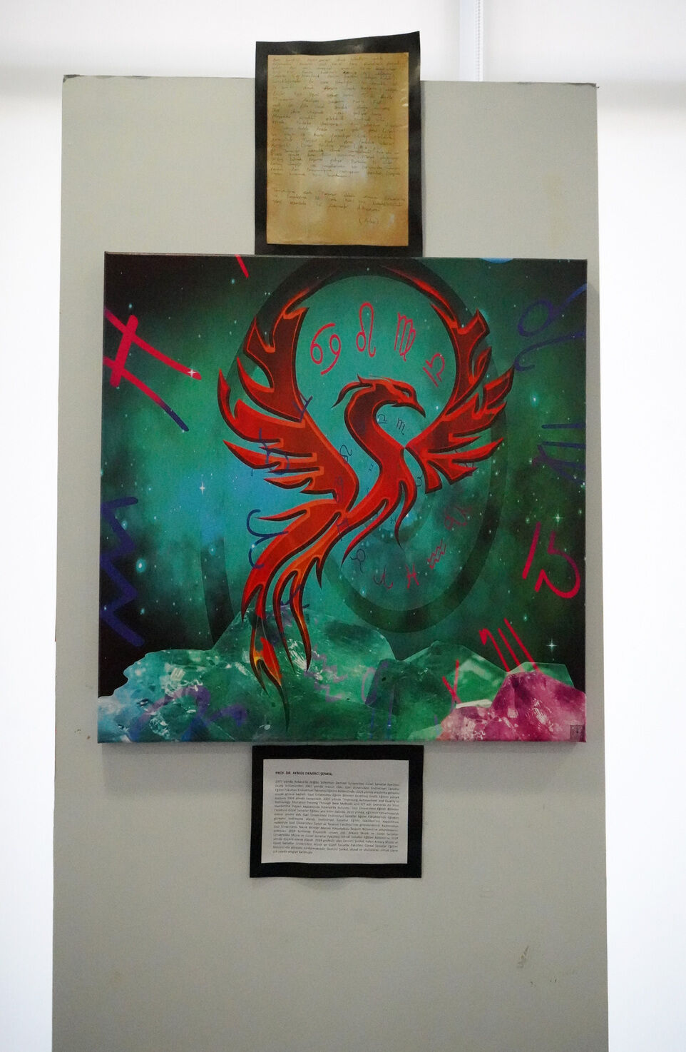 Antalyalı Kadınların Mektuplar Tuvale Yansıdı (4)