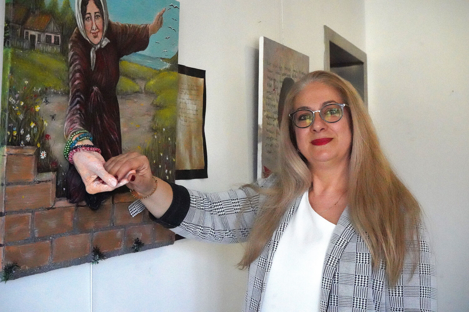 Antalyalı Kadınların Mektuplar Tuvale Yansıdı (7)