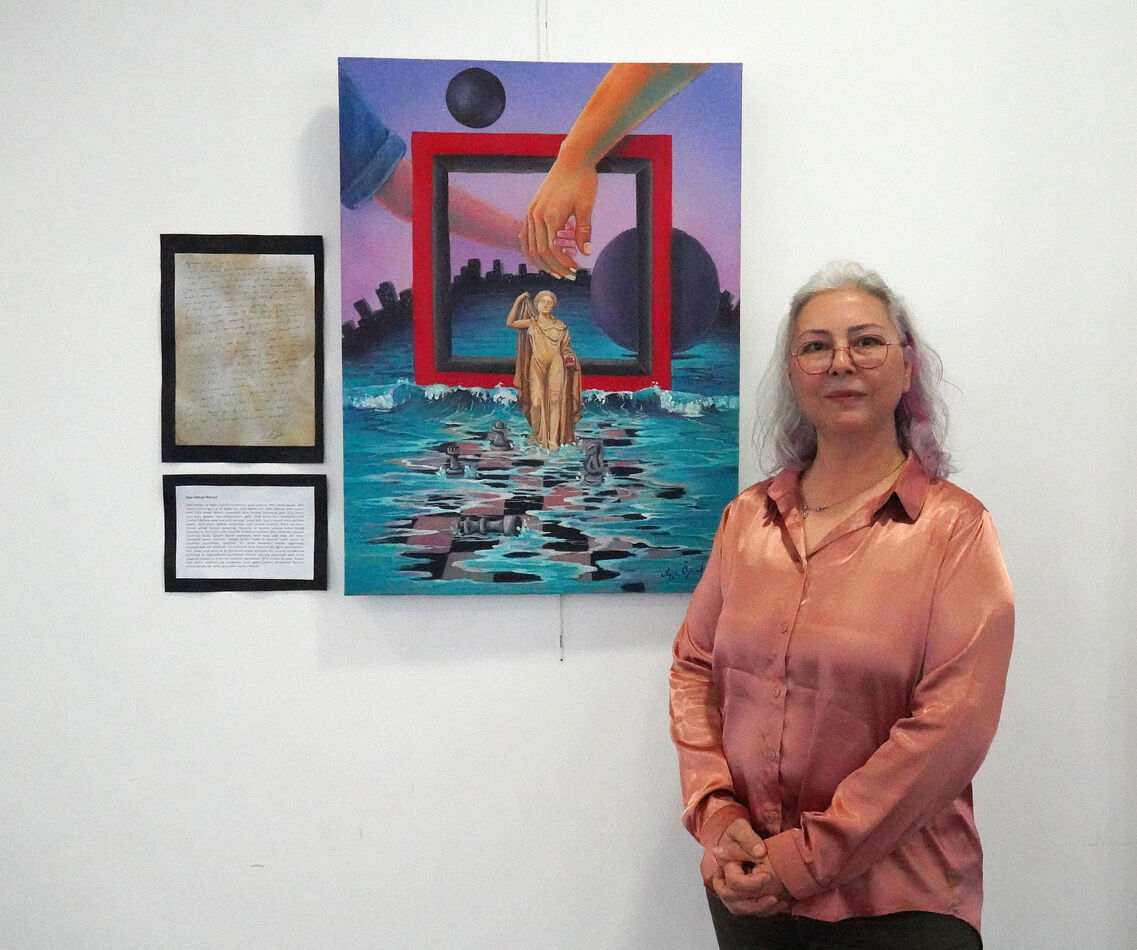 Antalyalı Kadınların Mektuplar Tuvale Yansıdı (8)-1