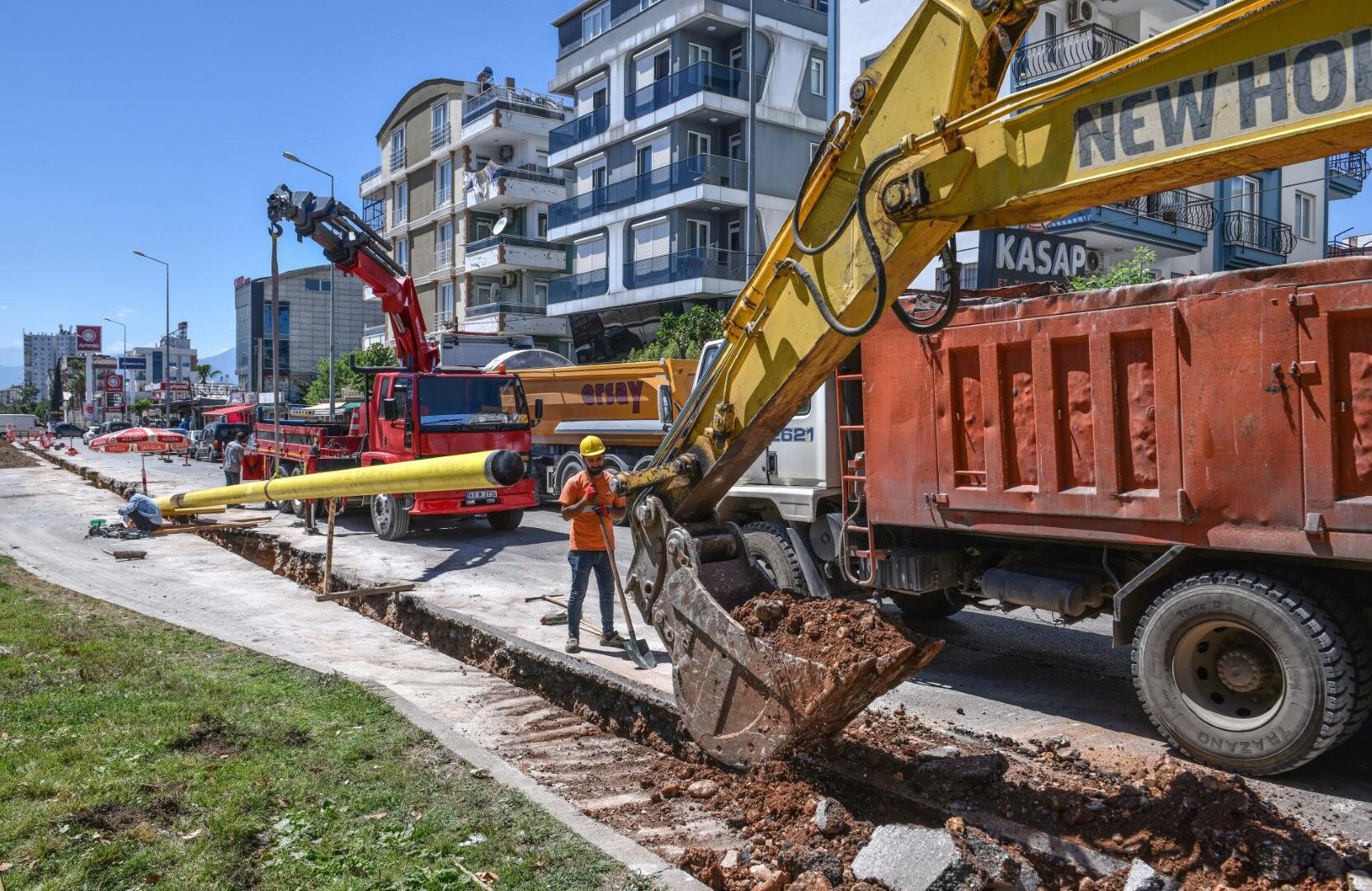 Antalya’nın 68 Mahallesinde Çalışma Başladı (3)