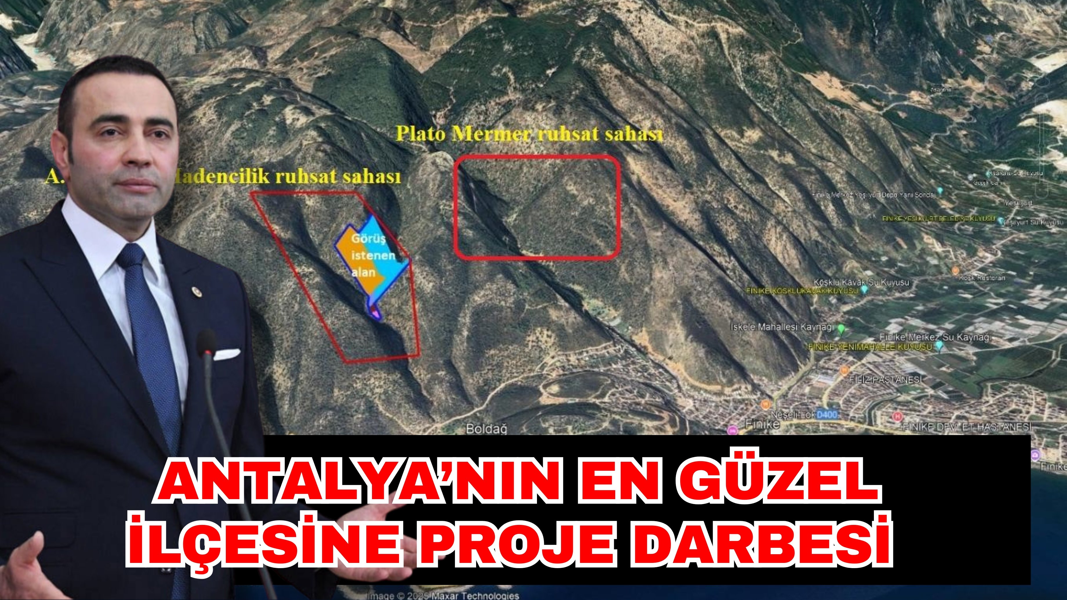 Antalya’nın en güzel ilçesine proje darbesi