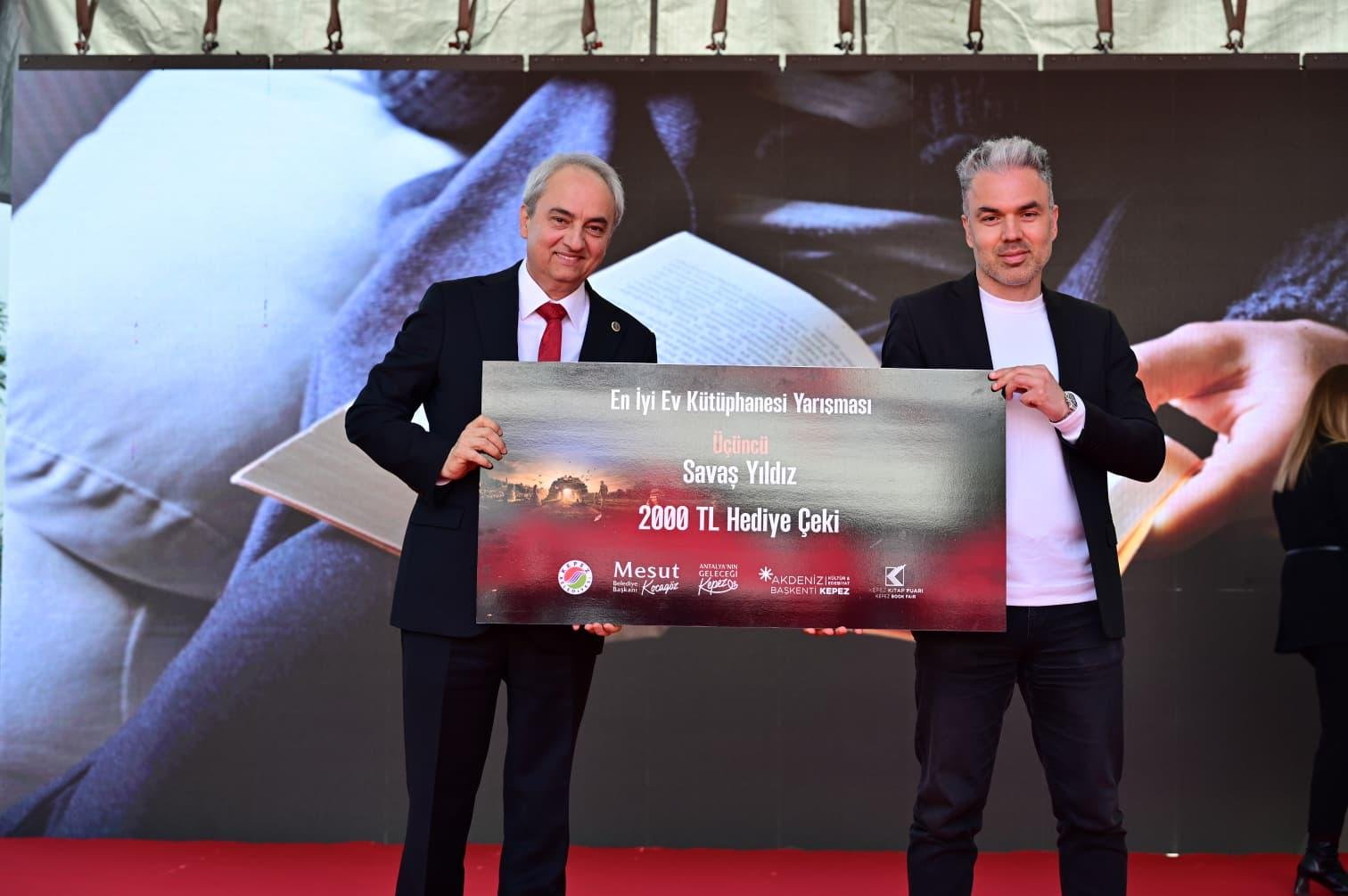 Antalya’nın en iyi ev kütüphaneleri belli oldu