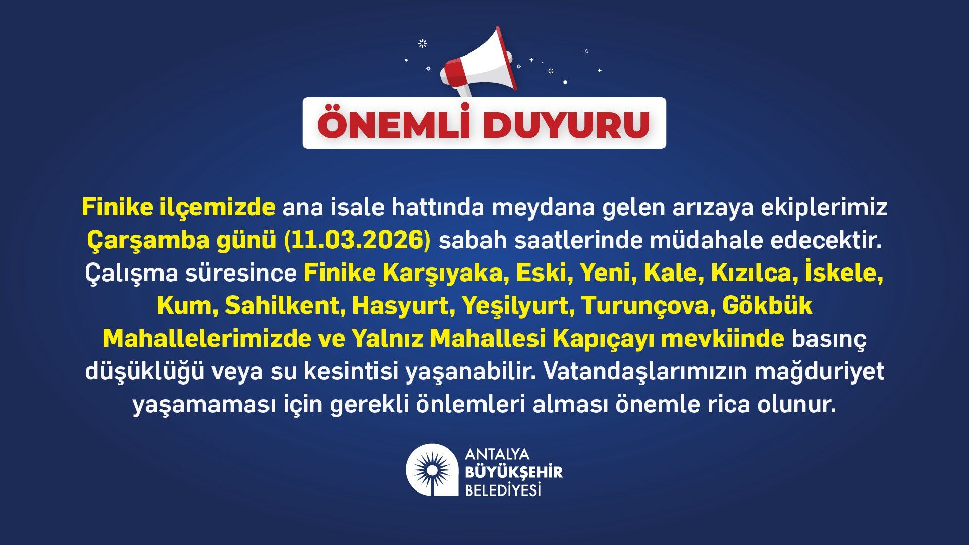 Finike Su Kesintisi (1)-1