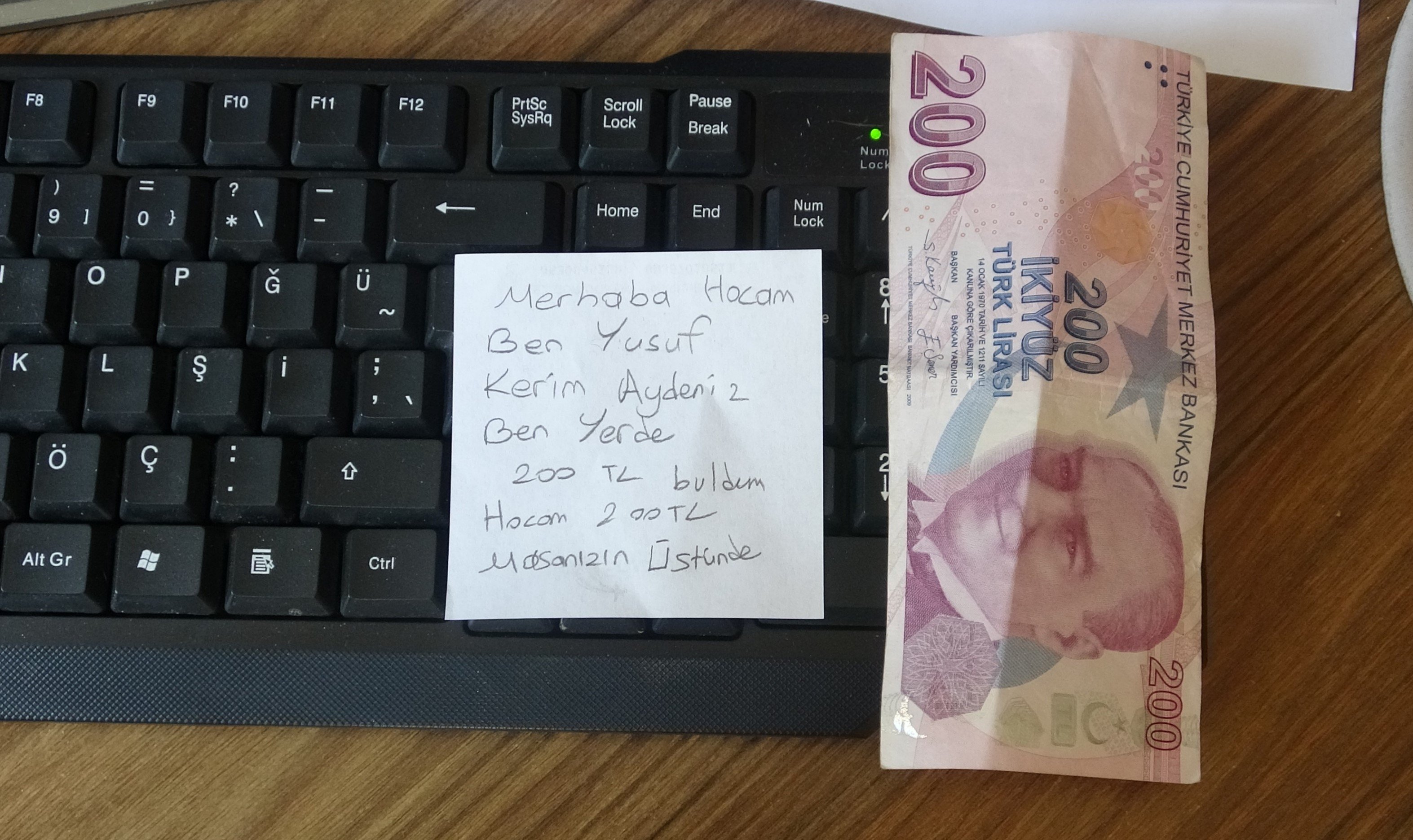 Hz. Peygamberin yolundan giden öğrenci Yusuf Kerim örnek oldu