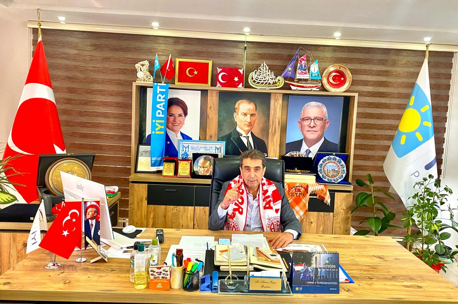 İyi̇ Parti’den Antalyaspor’a Istifa Çağrısı