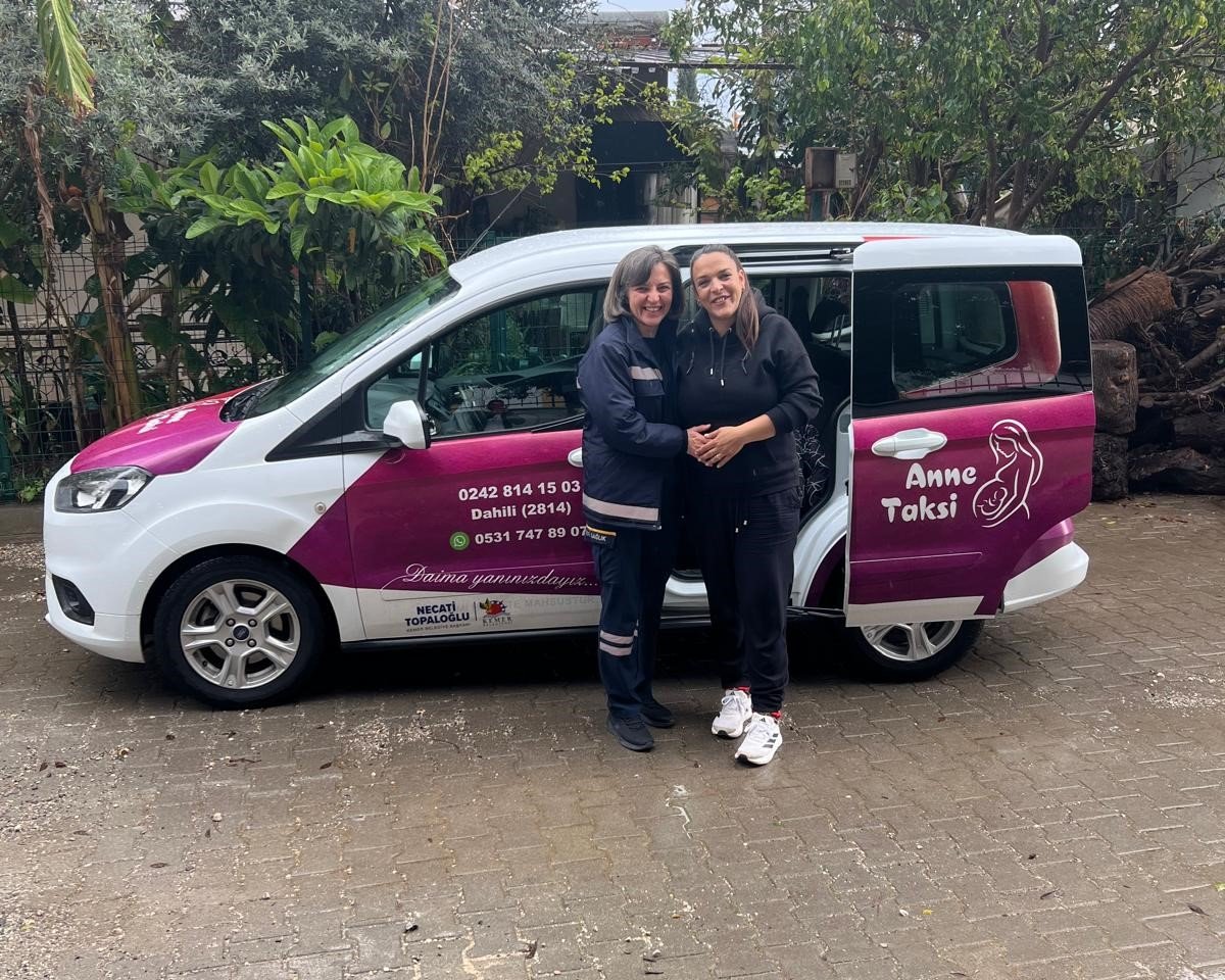 Kemer Belediyesi Anne Taksi hizmetini devreye soktu