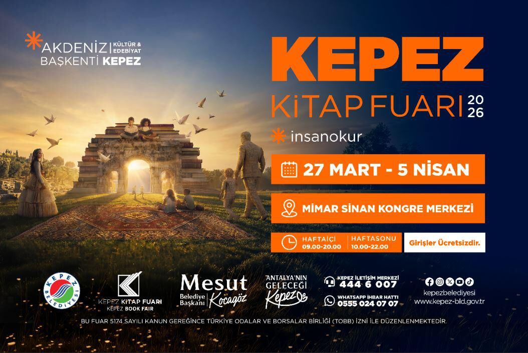 Kepez Kitap Fuarı 27 Mart’ta Kapılarını Açacak (2)