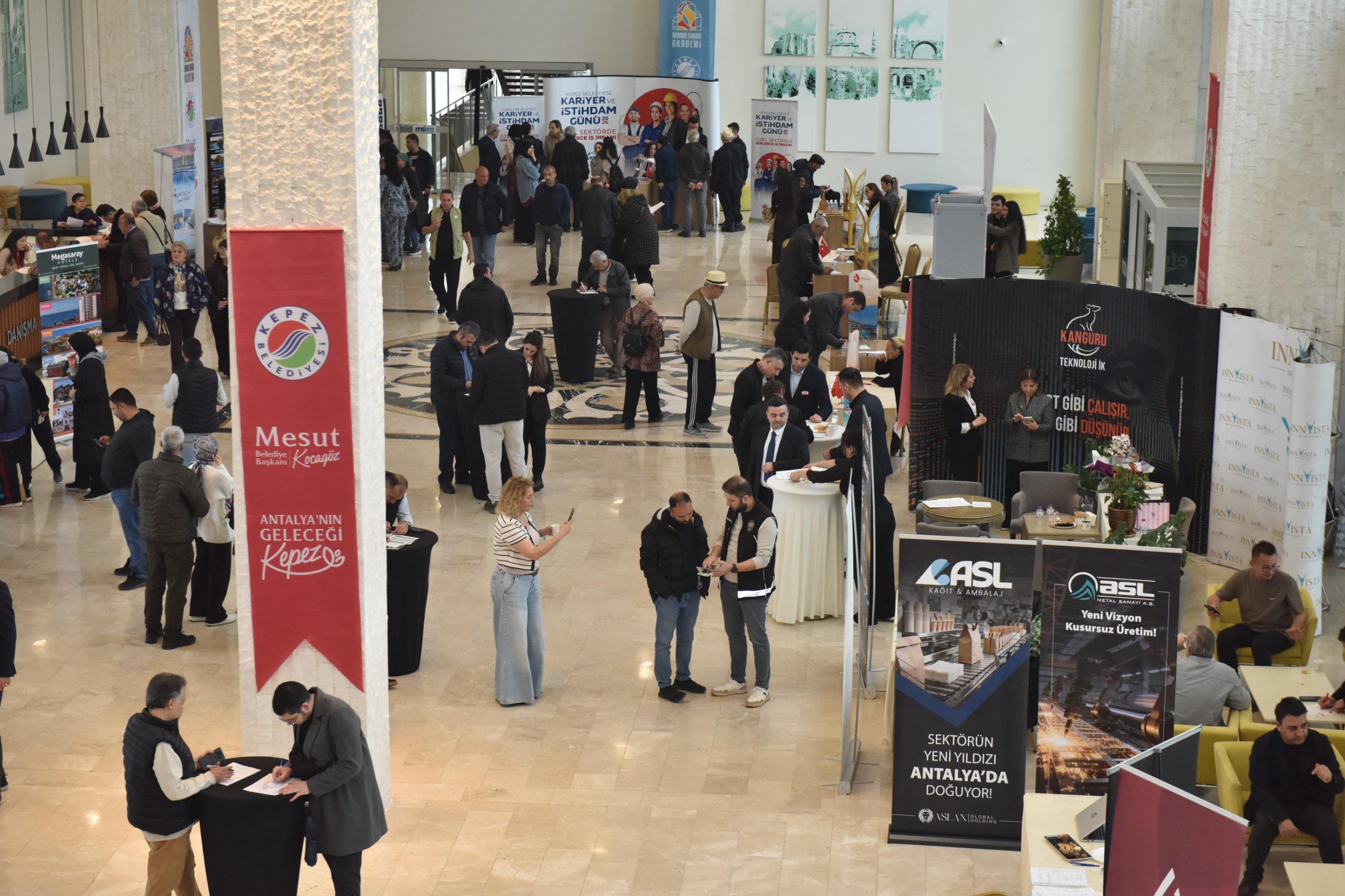 Kepez’de Iş Arayanlar Turizm Devleriyle Buluştu (6)-1