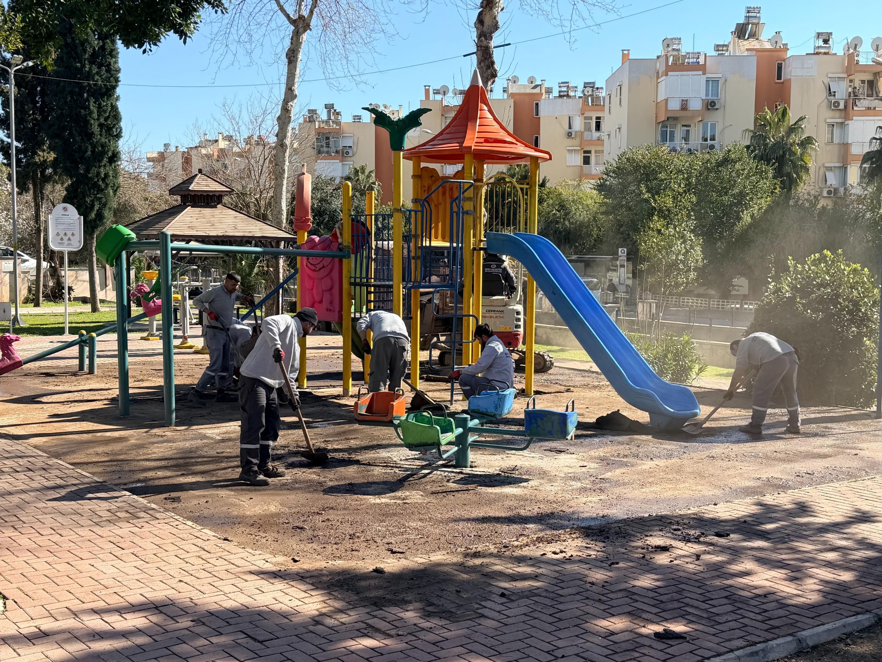 Kepez’de Şehit Çavuş Yusuf Yitmez Parkı’na Modern Dokunuş (2)