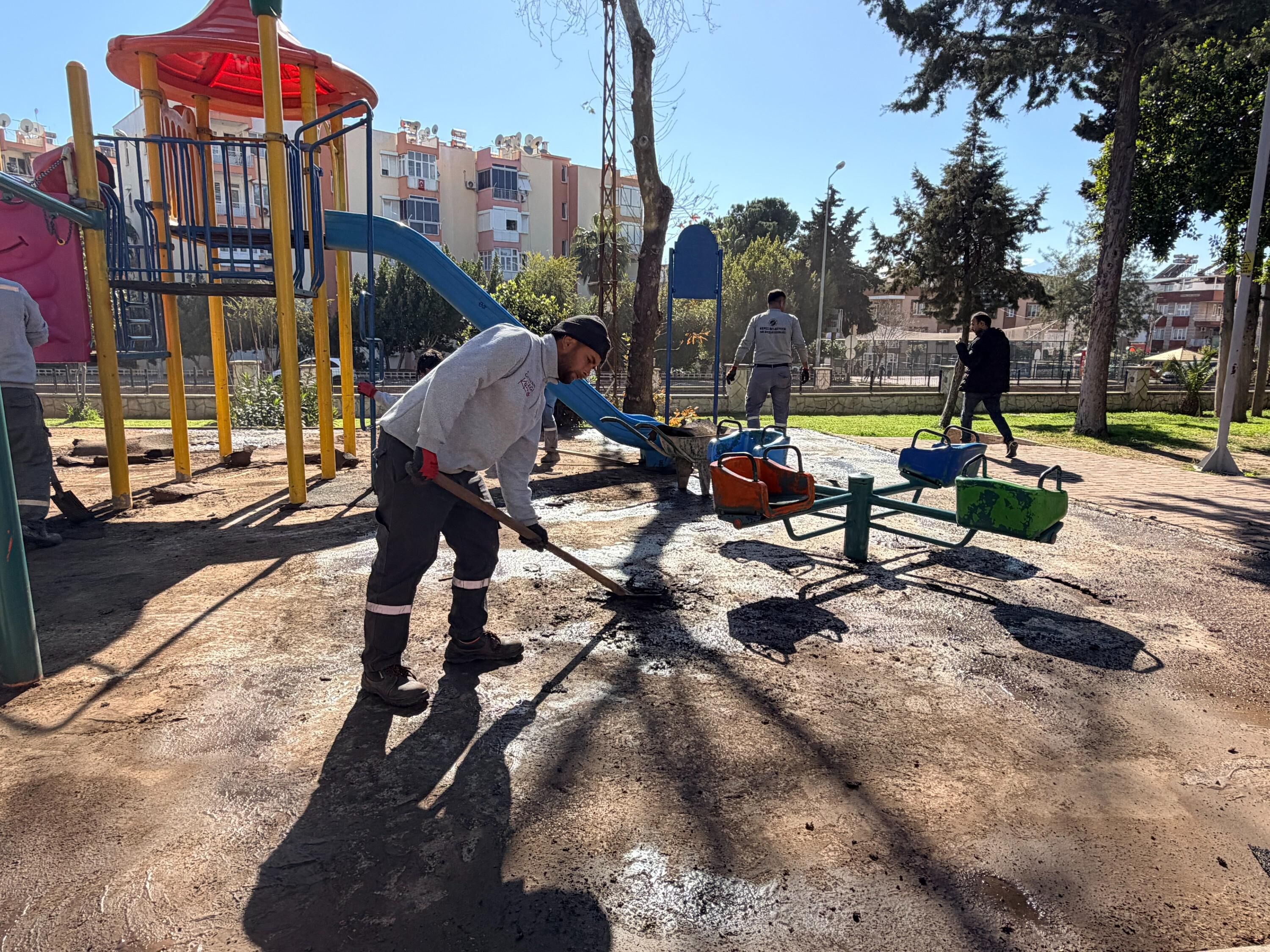 Kepez’de Şehit Çavuş Yusuf Yitmez Parkı’na Modern Dokunuş (3)