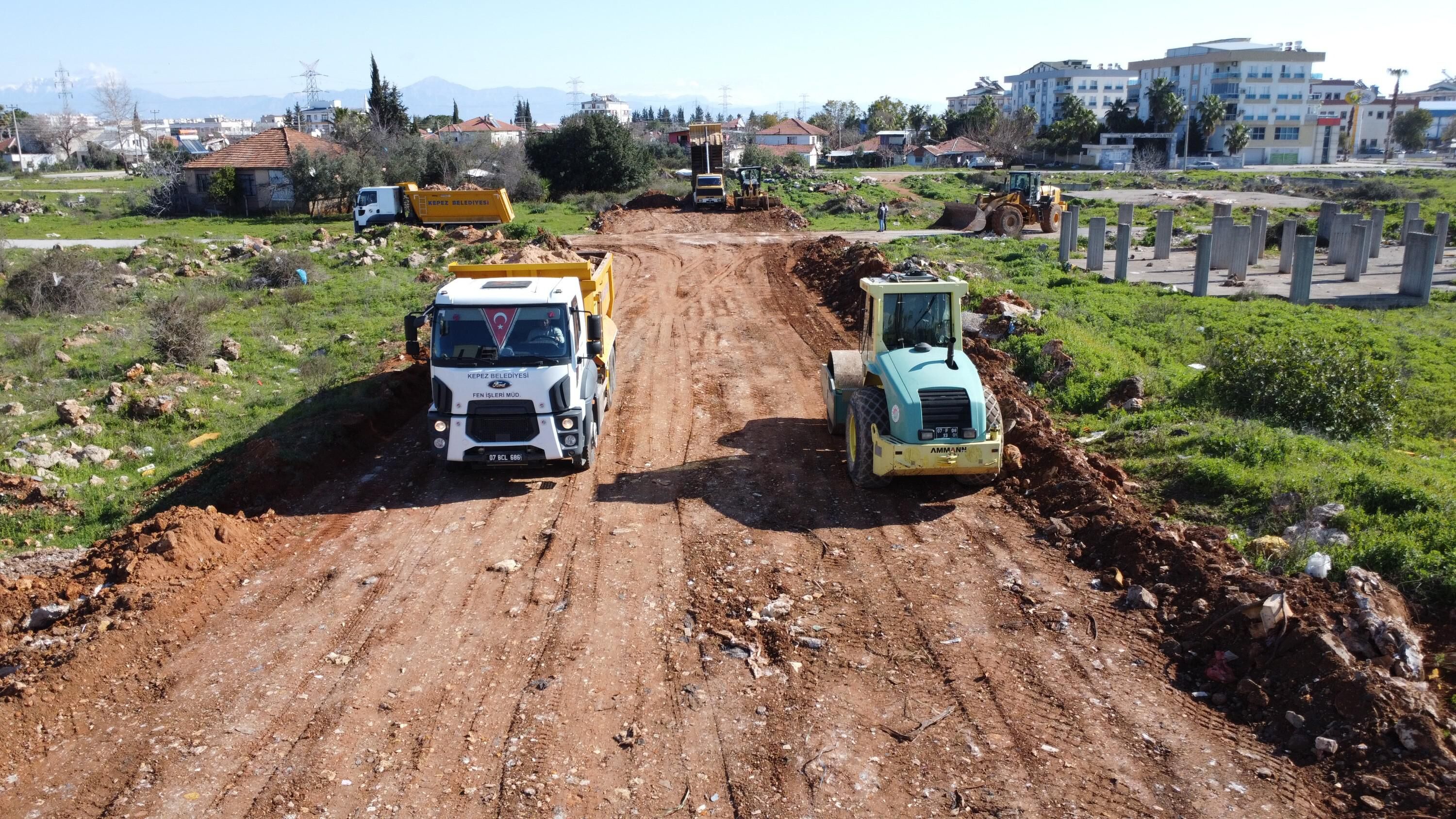 Kepez’e Yeni Yol Ve Otopark Yapıldı (4)
