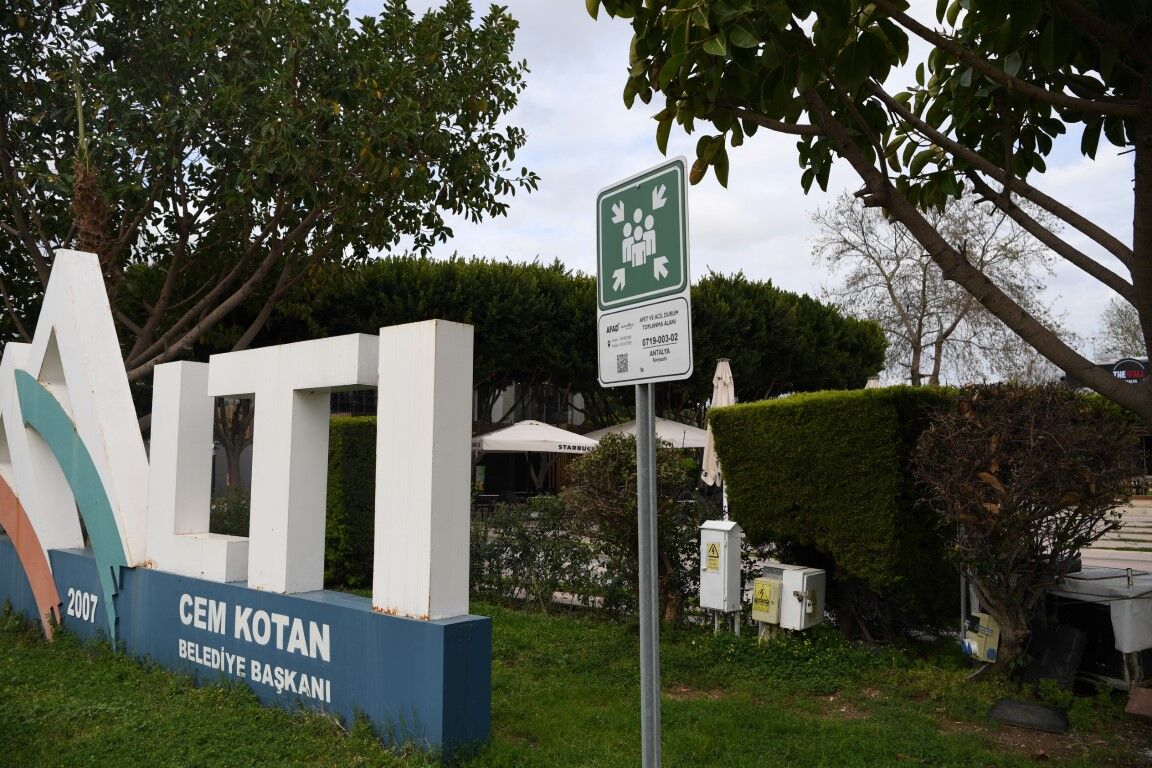 Konyaaltında Afet Toplanma Alanlari