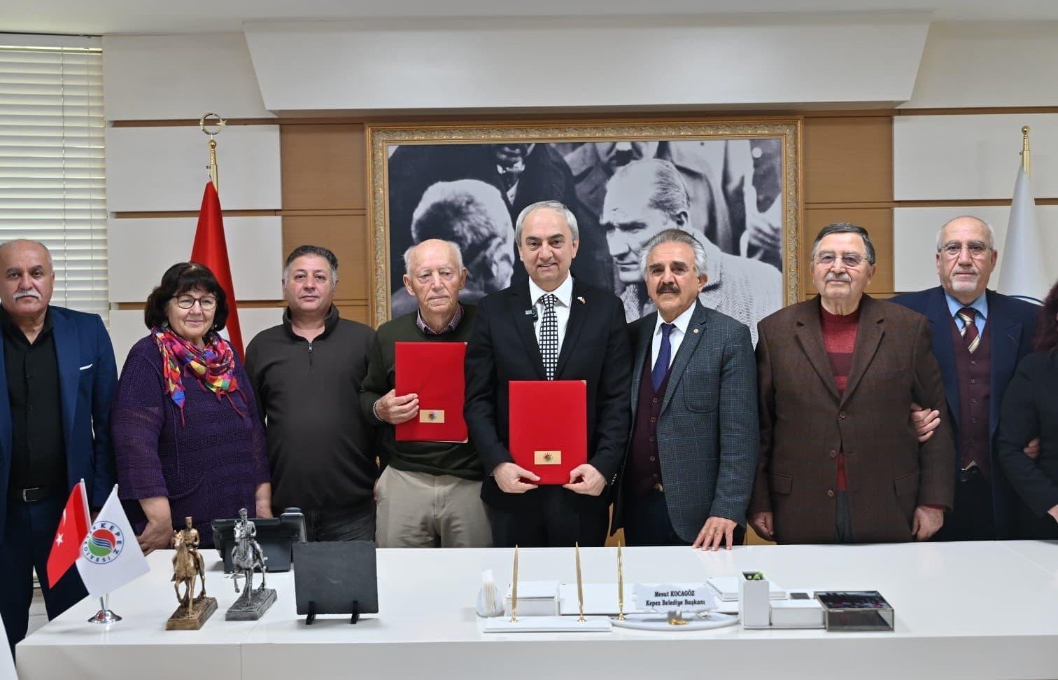 Antalya Kepez'de “Köy Enstitüleri Kültür Merkezi” projesi için önemli bir adım atıldı