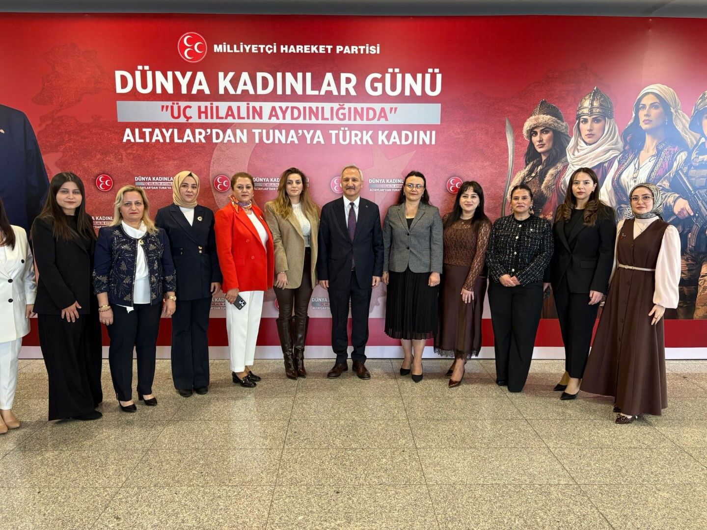 Mhp Antalya Kaçep 8 Mart Dünya Kadınlar Günü'nü Ankara'da Kutladı (1)