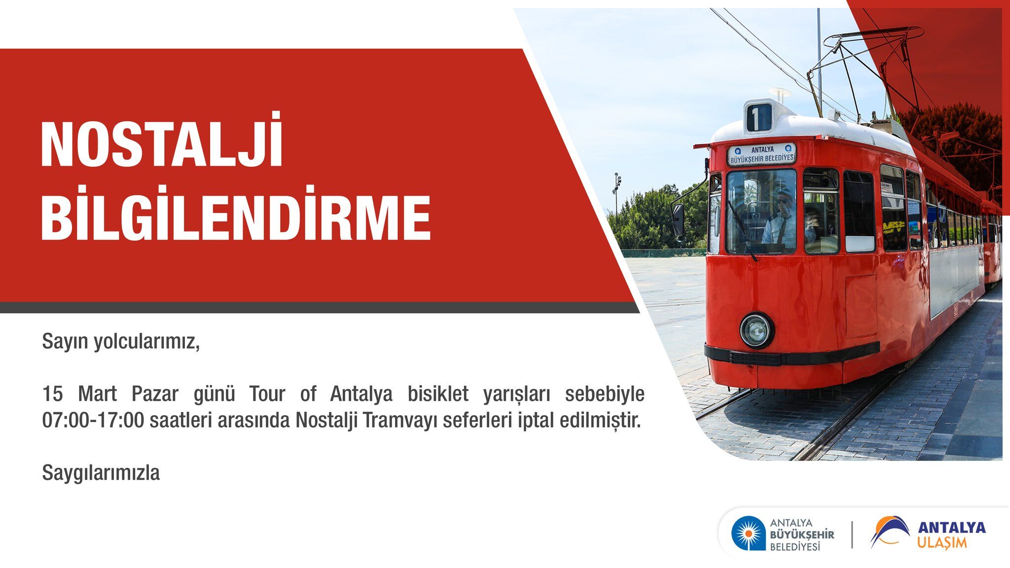 Nostalji Tramvayina Yaris Engeli (2)