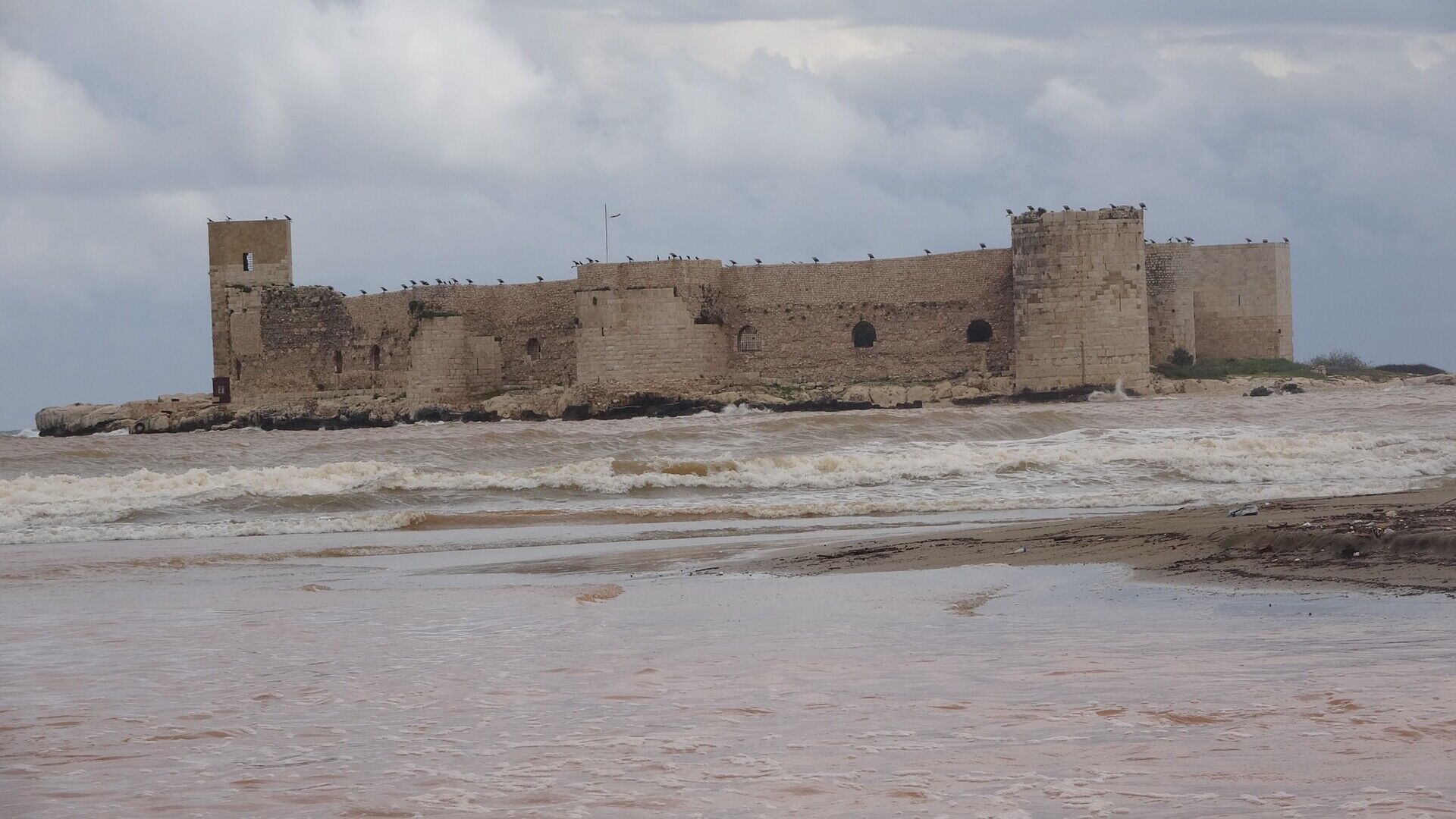 Sel Sulari Akdenizi Kahverengiye Buladi (3)