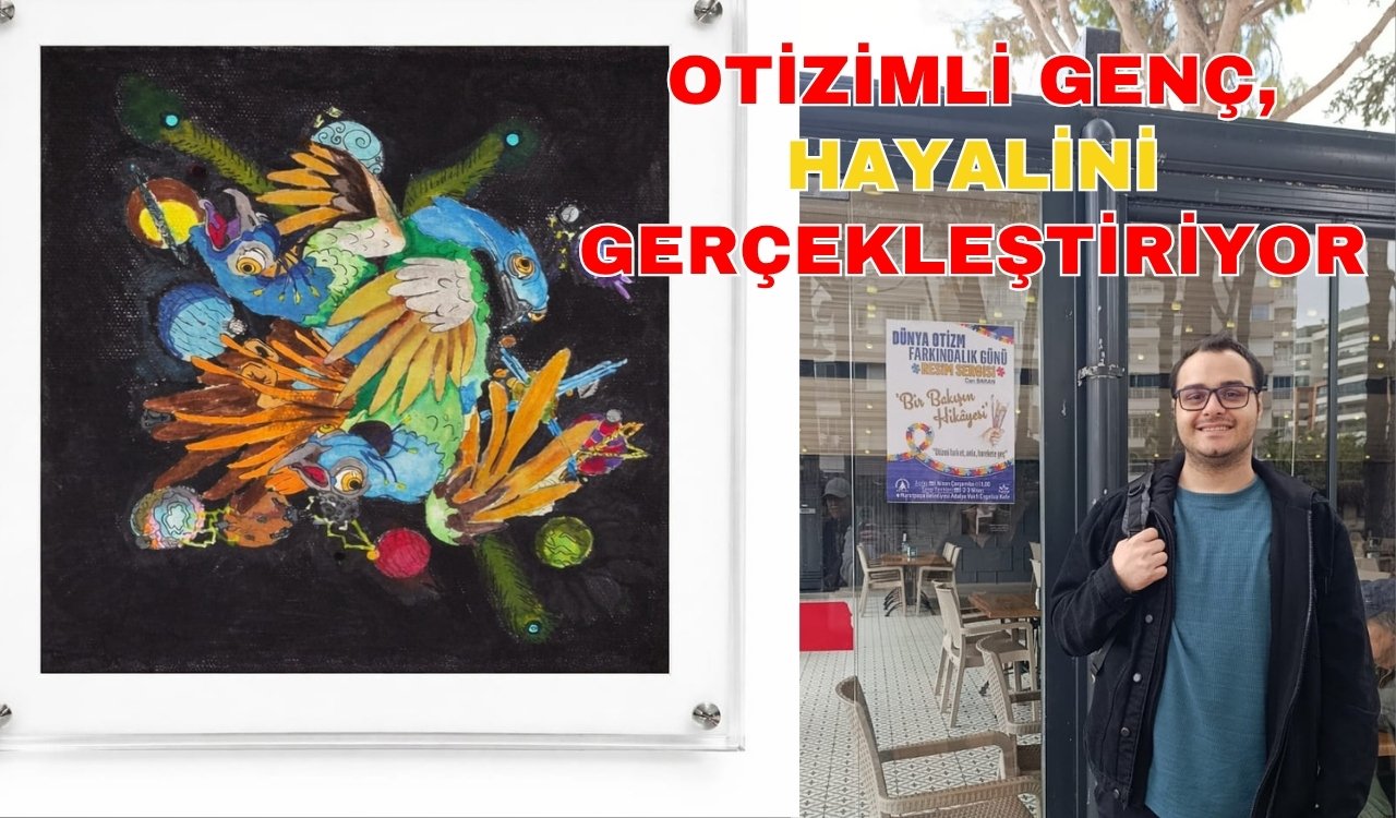 Antalya’da otizmli Can Baran hayalini gerçekleştiriyor