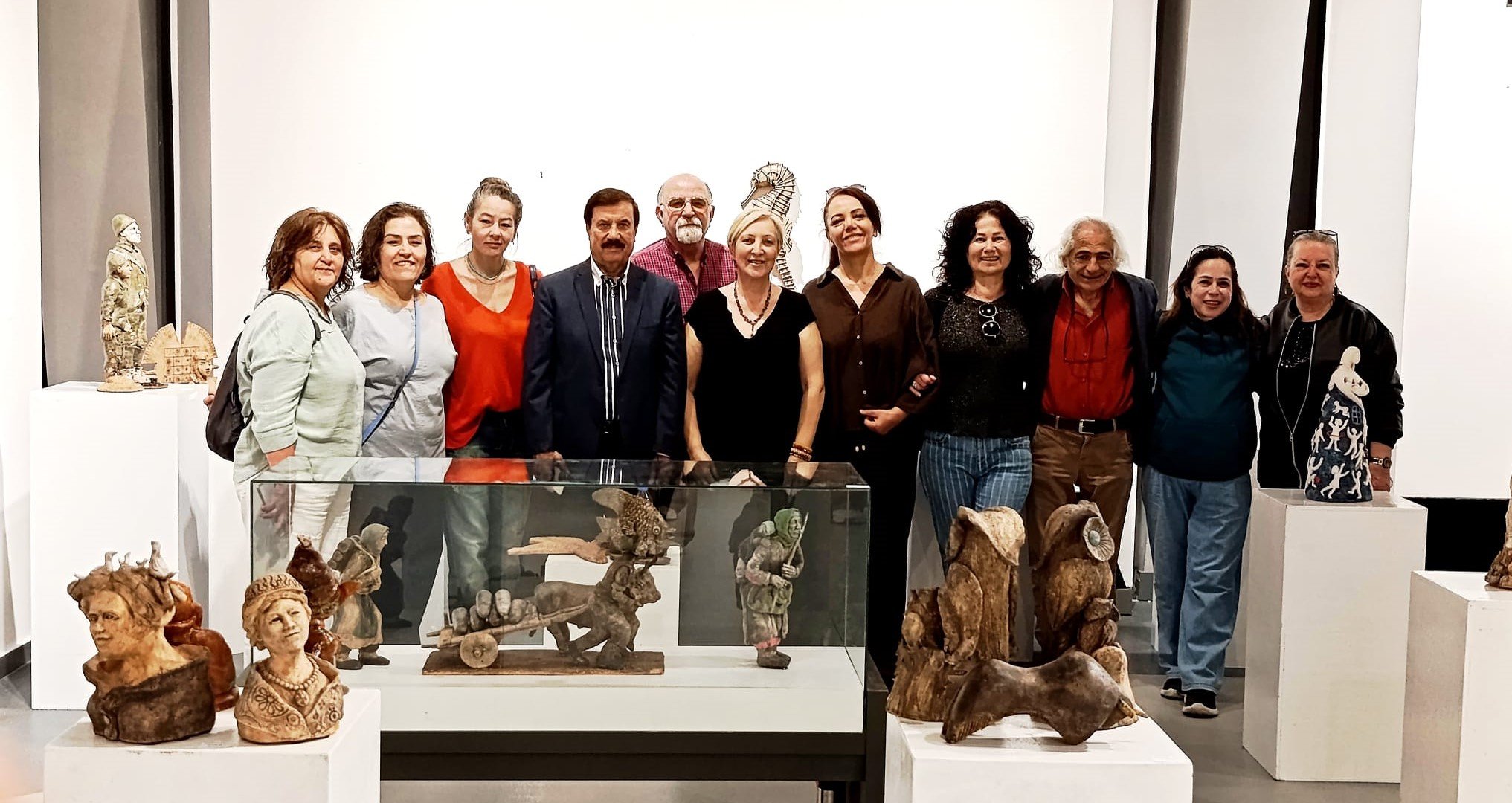 Antalya’da el sanatları sergisinde tarihi tesadüf