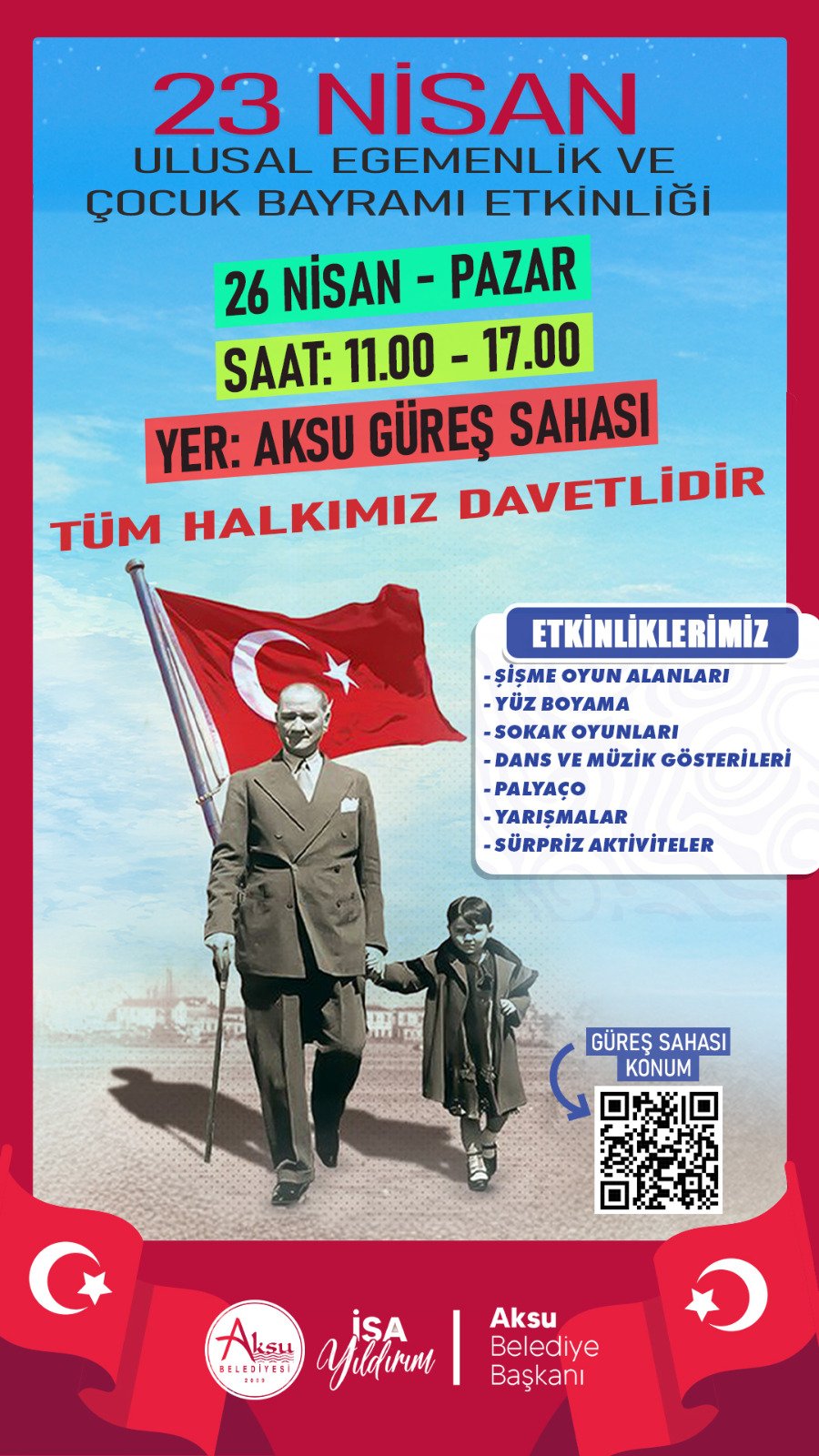 Aksu 23 Nisan Etkinliklerinin Yeni Tarihi Belli Oldu (1)-2