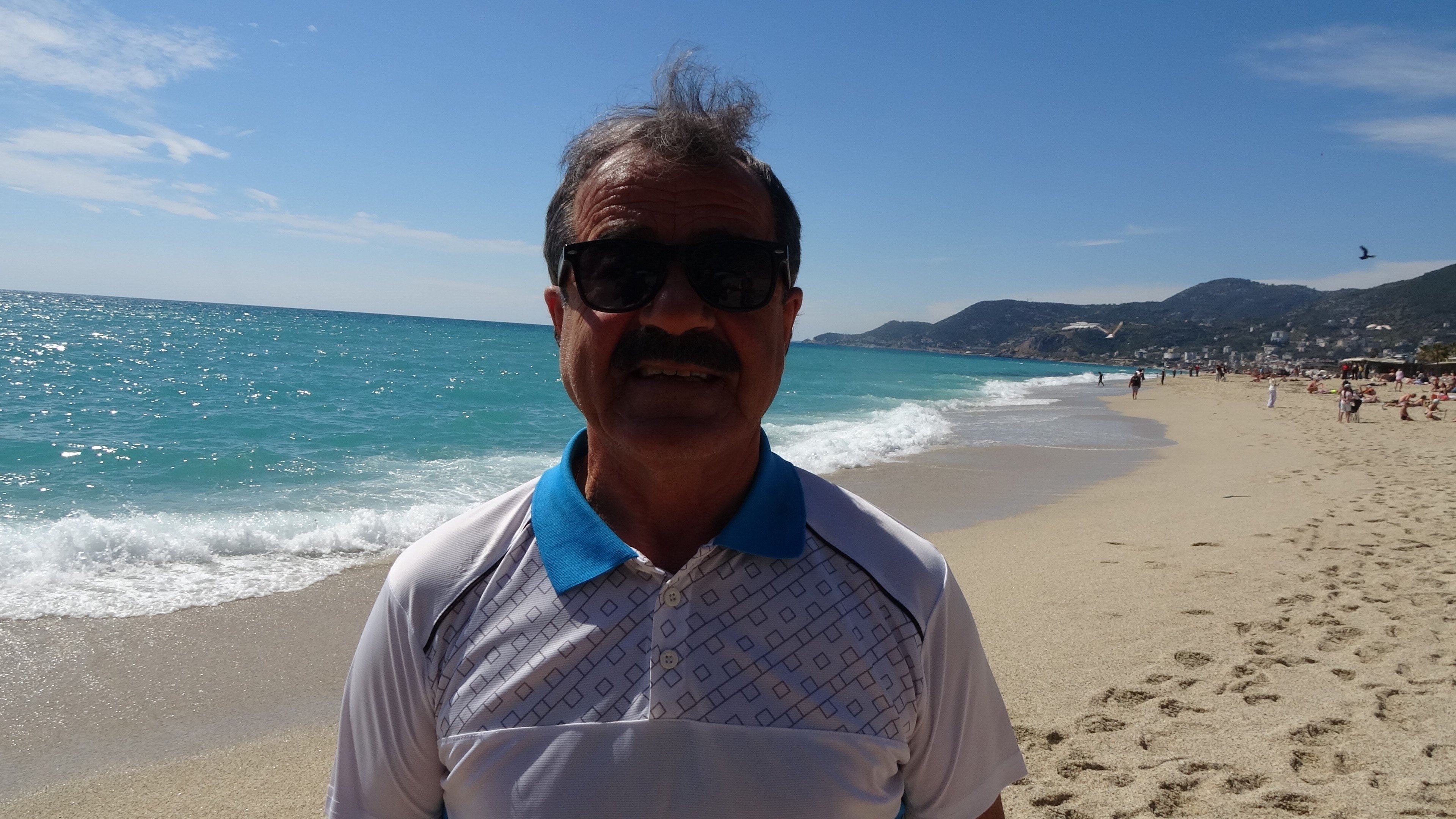 Alanya’da Yurttaşlar Sahile Akın Etti (5)