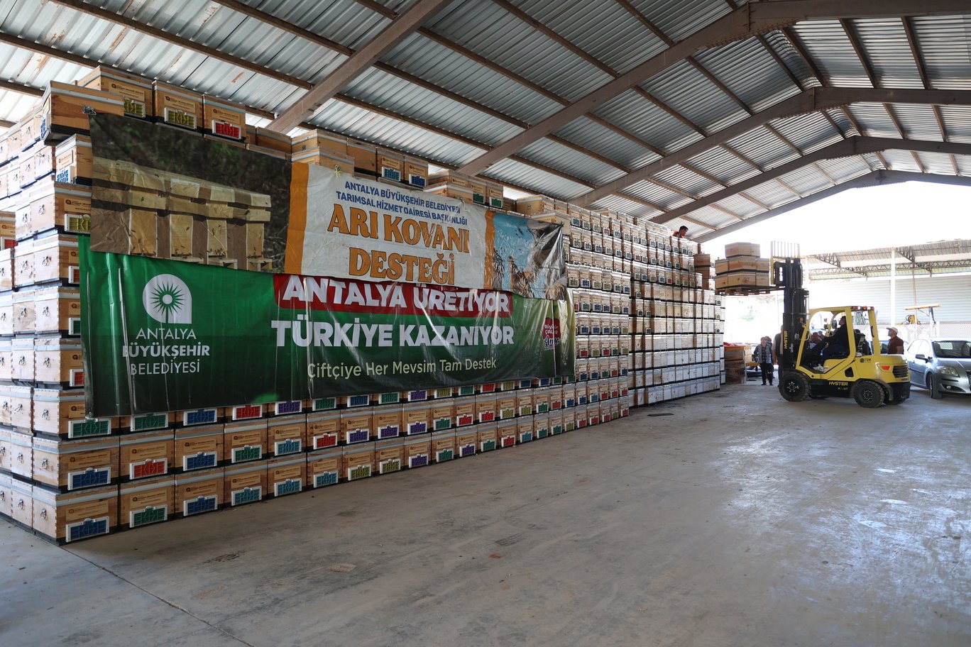 Antalya Büyükşehir Belediyesi Destek Verdi Arıcılık Büyüdü (4)