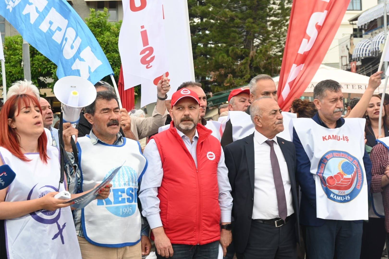 Antalyada Sendikalardan 1 Mayis Cagrisi (2)