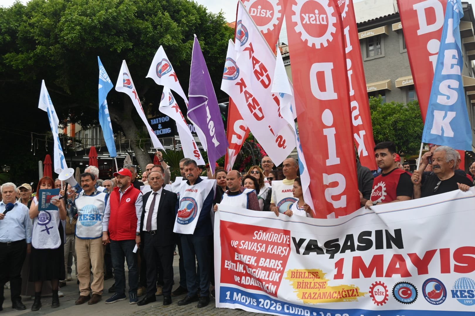 Antalyada Sendikalardan 1 Mayis Cagrisi (3)