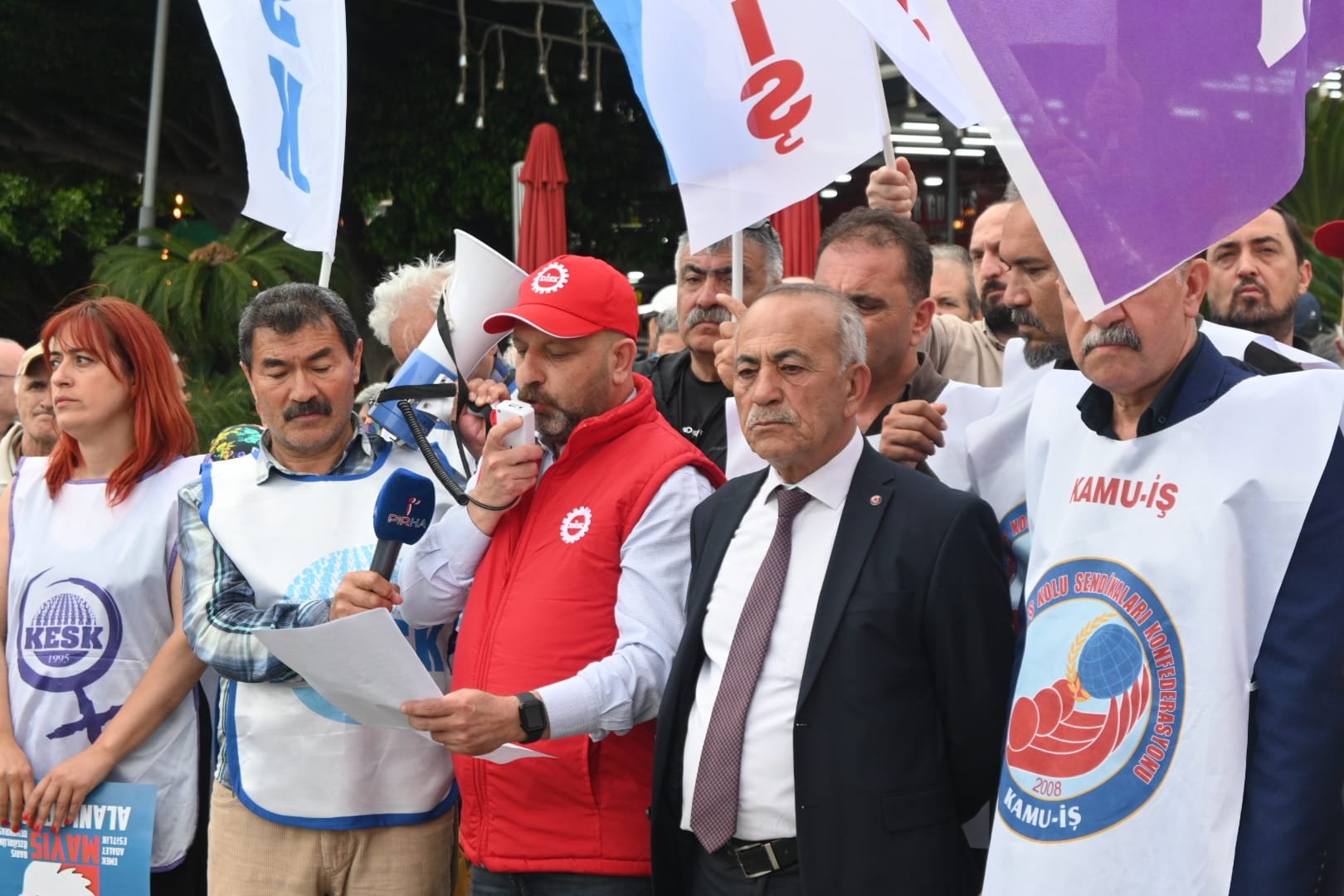 Antalyada Sendikalardan 1 Mayis Cagrisi (6)