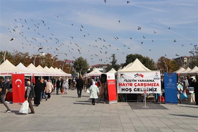 Antalya’dan Filistin Için Hayır Çarşısı Kuruluyor