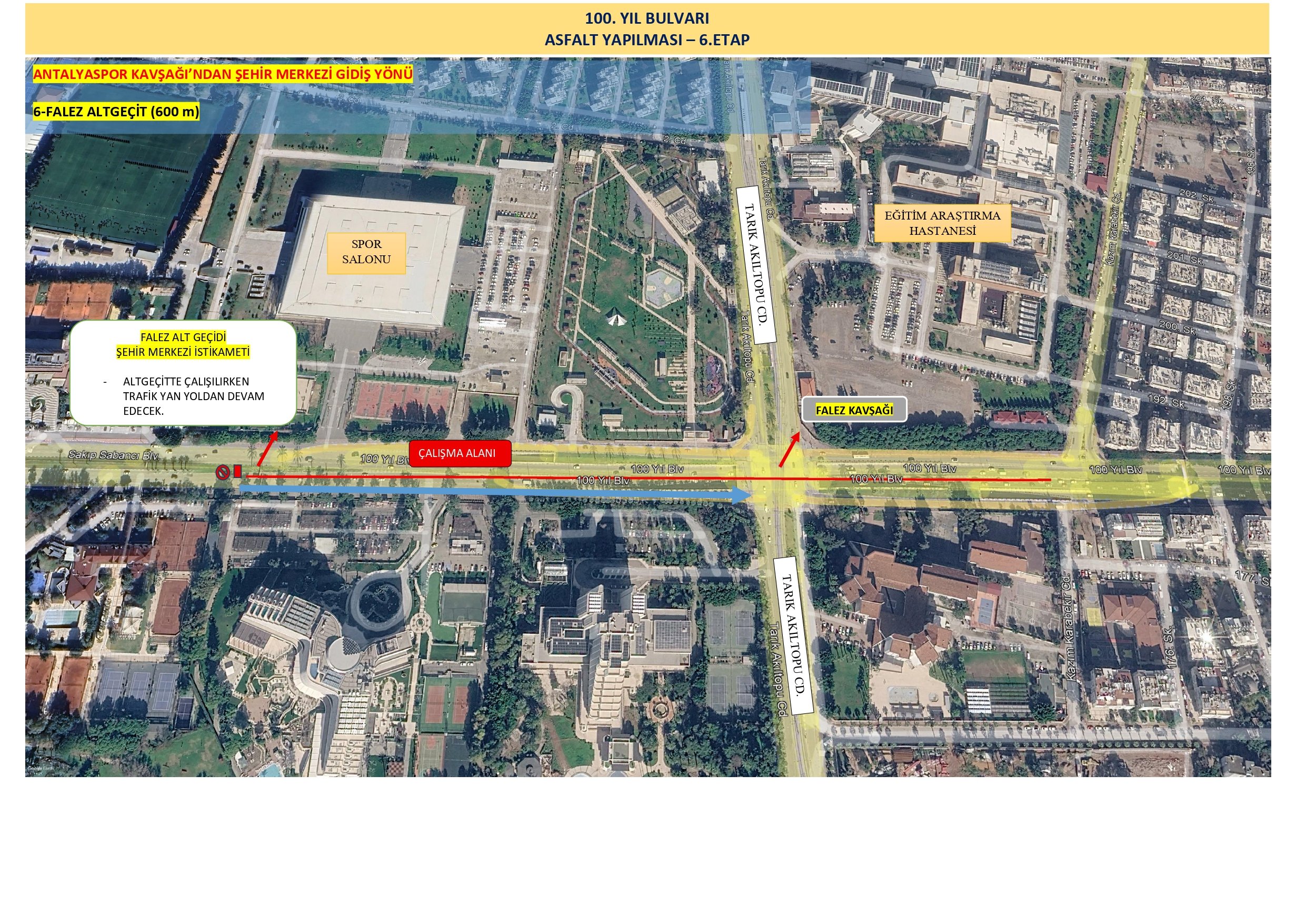 Antalya’nın En Önemli Yolu Kapanacak (2)