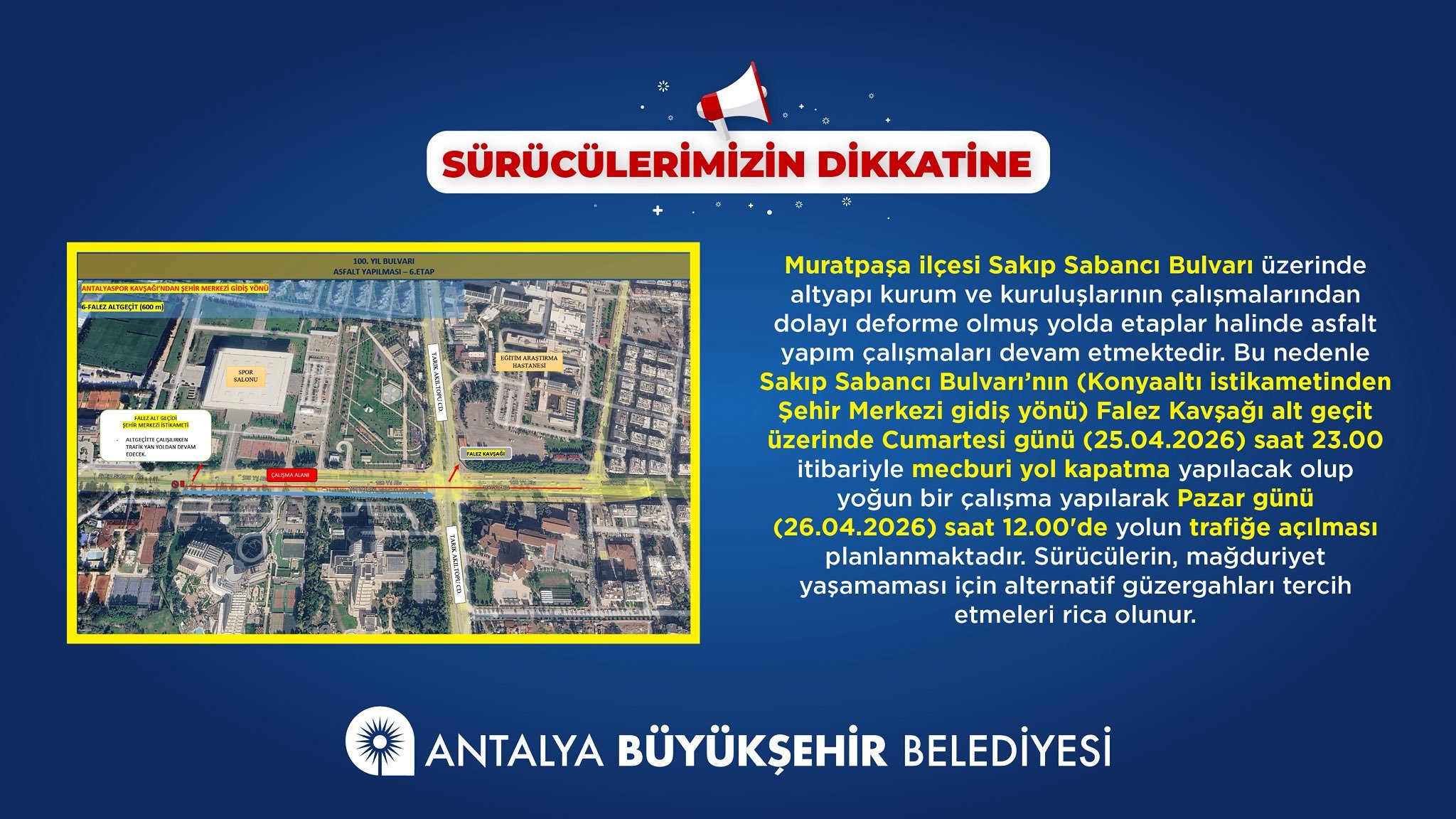 Antalyanin Islek Caddesi Trafige Kapatiliyor (3)