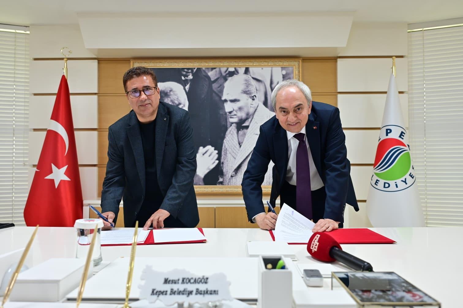 Antalya’nın Kepez İlçesi’nin Beklediği Proje Için Imzalar Atıldı (1)