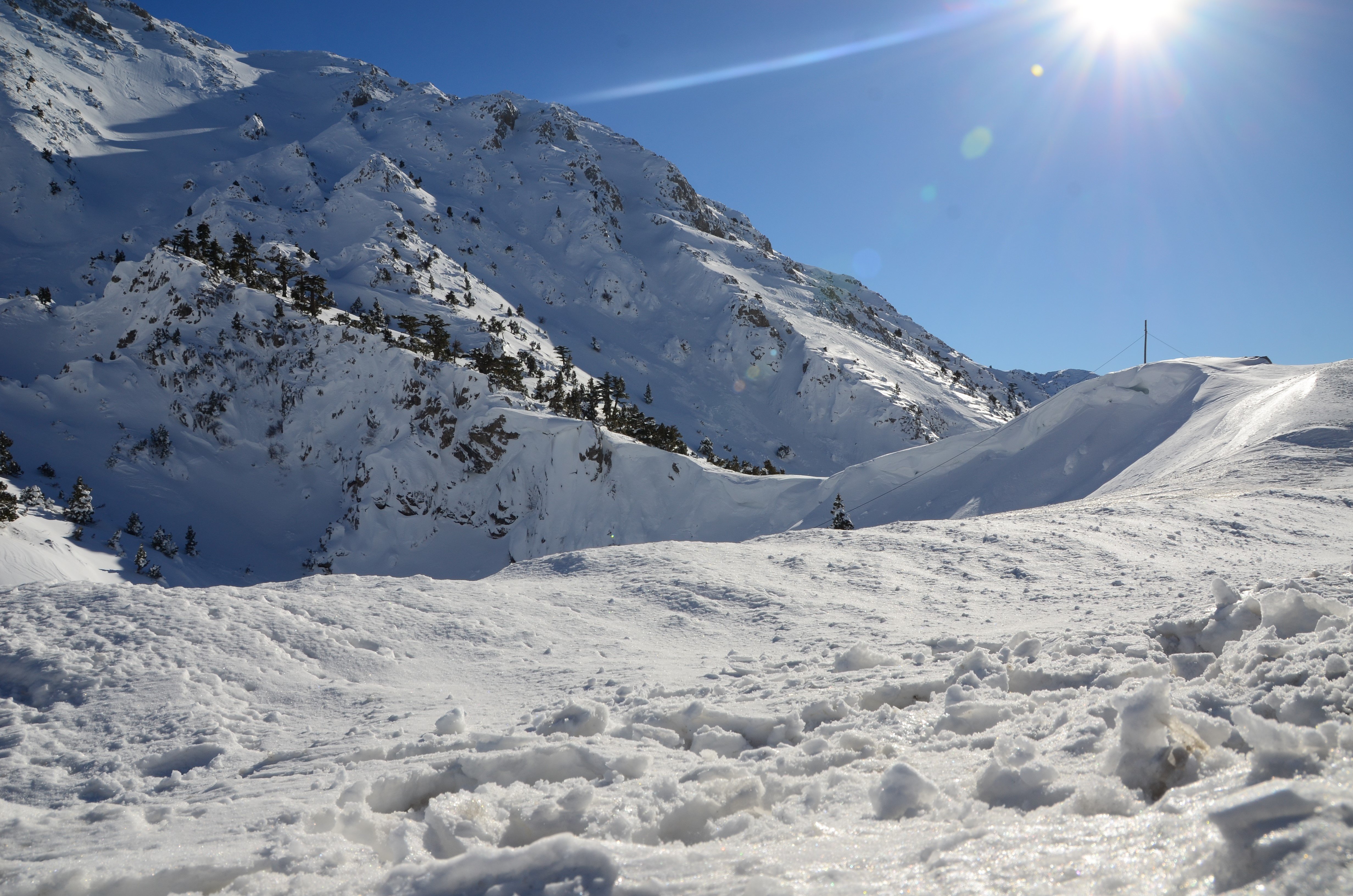Antalya’ya Nisan Ayında Kar Sürprizi (3)
