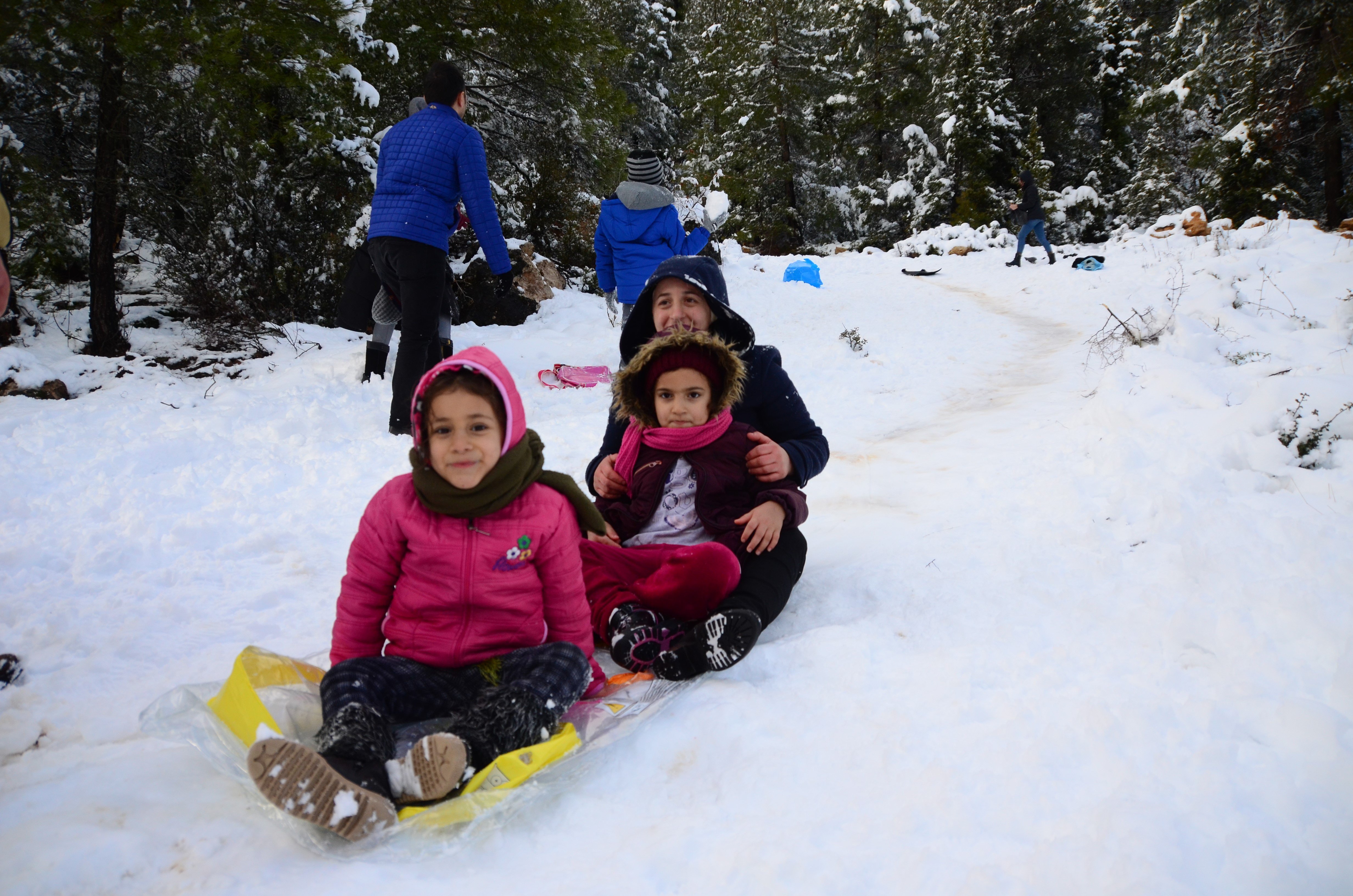 Antalya’ya Nisan Ayında Kar Sürprizi (6)