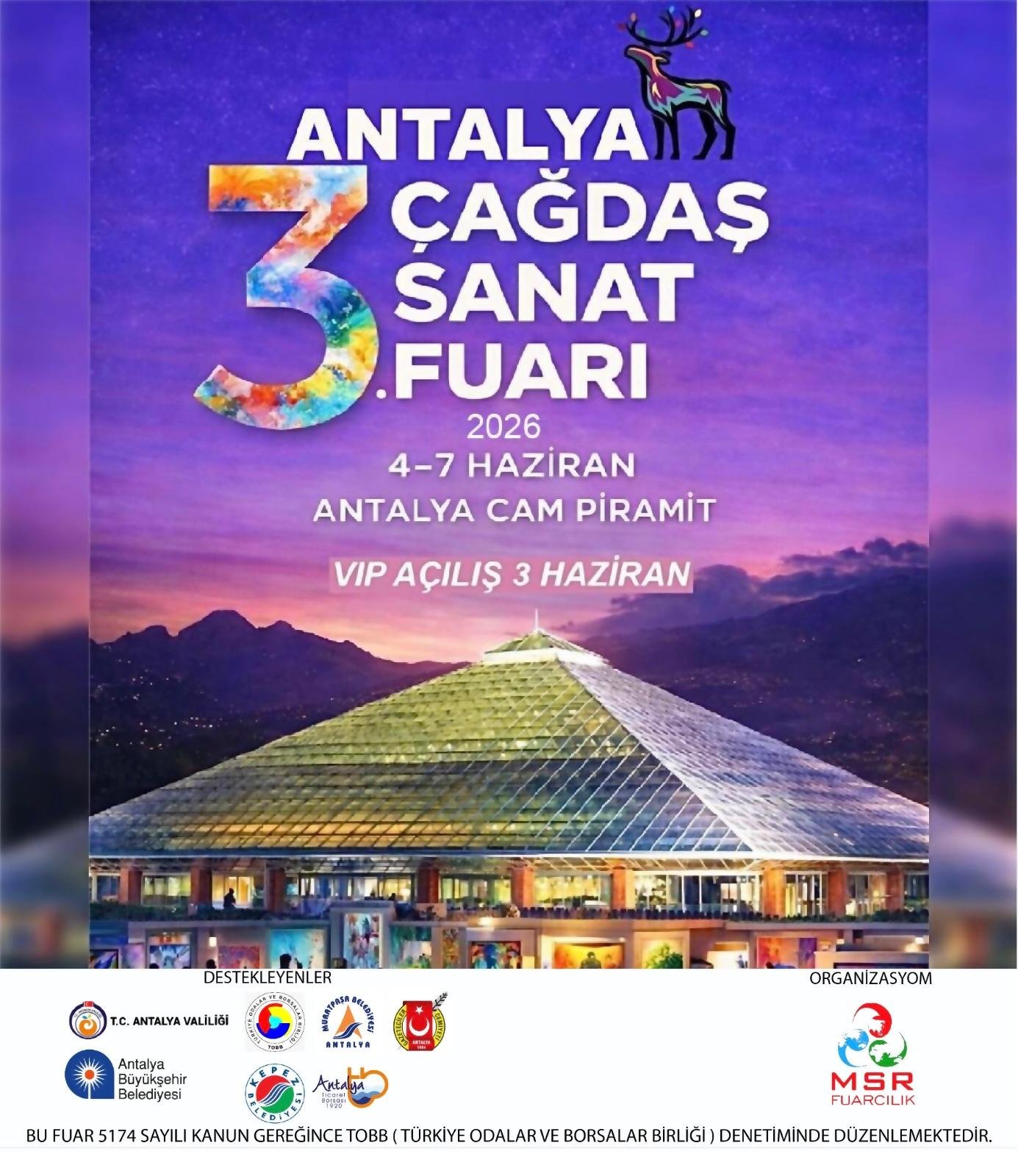 Bin Sanatçı Haziran’da Antalya’da Buluşacak (1)