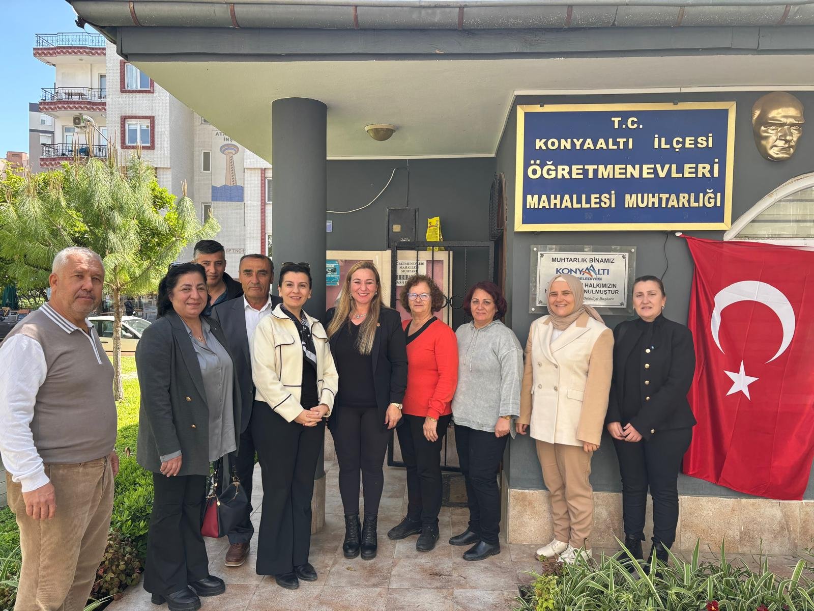 DEVA Antalya’da Konyaaltı muhtarlarına ziyaret