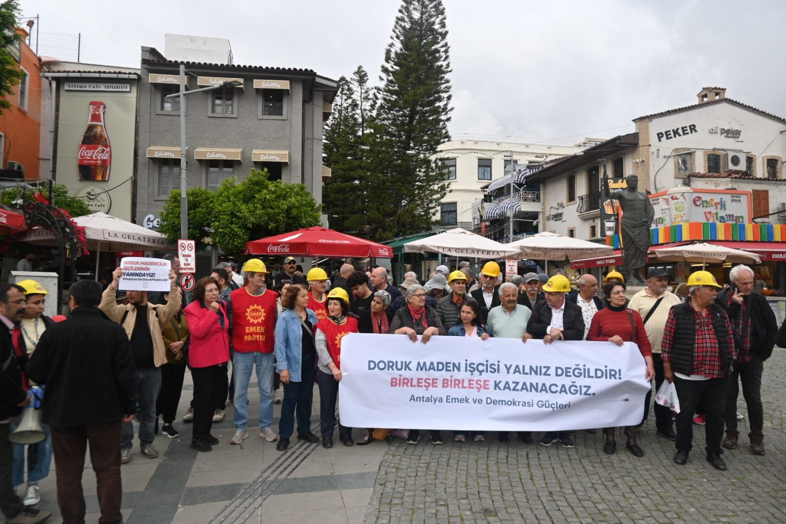 Doruk Madencilik Iscilerine Antalyadan Destek Cagrisi (2)
